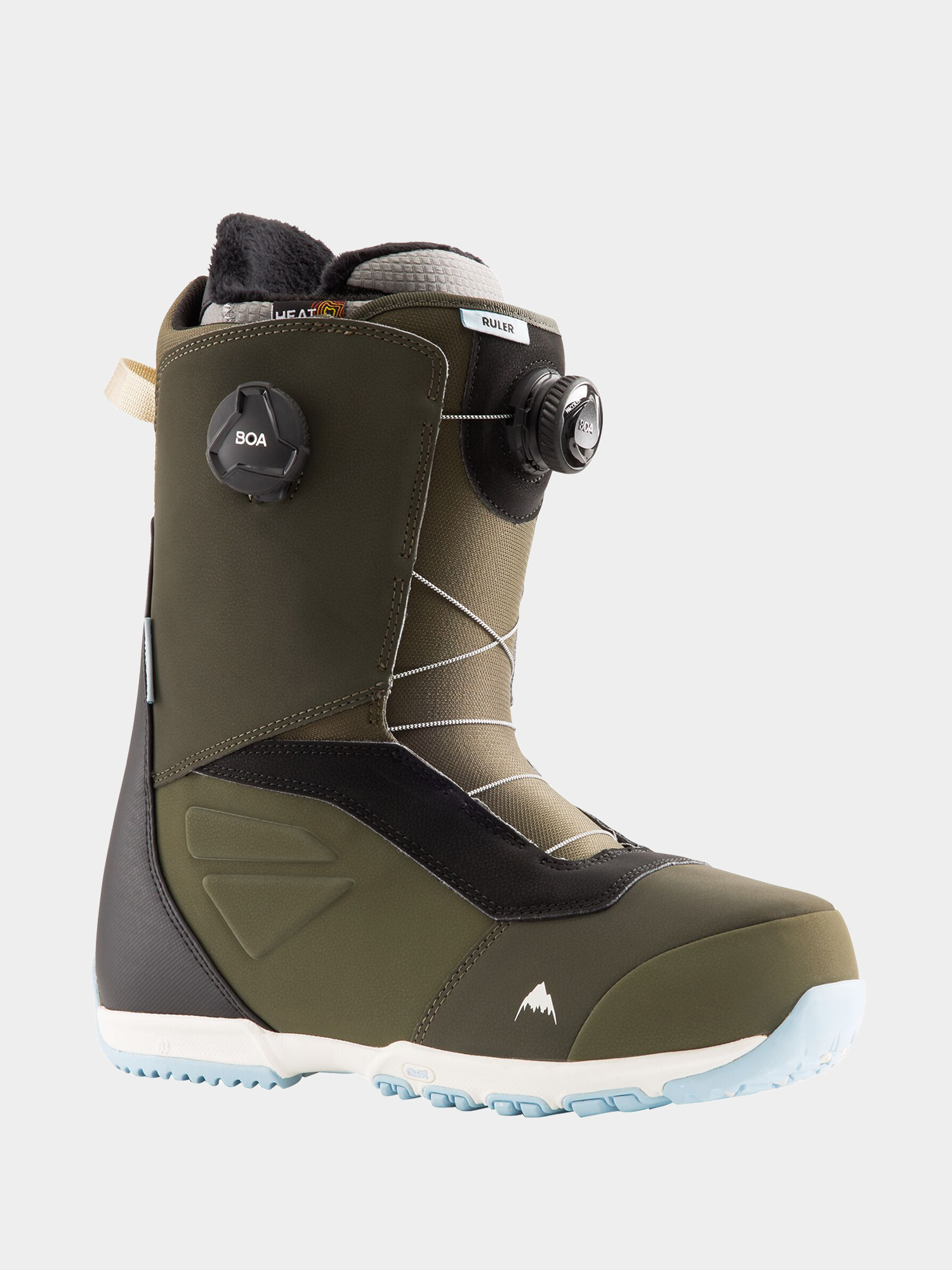 Męskie Buty snowboardowe Burton Ruler Boa (green/black)