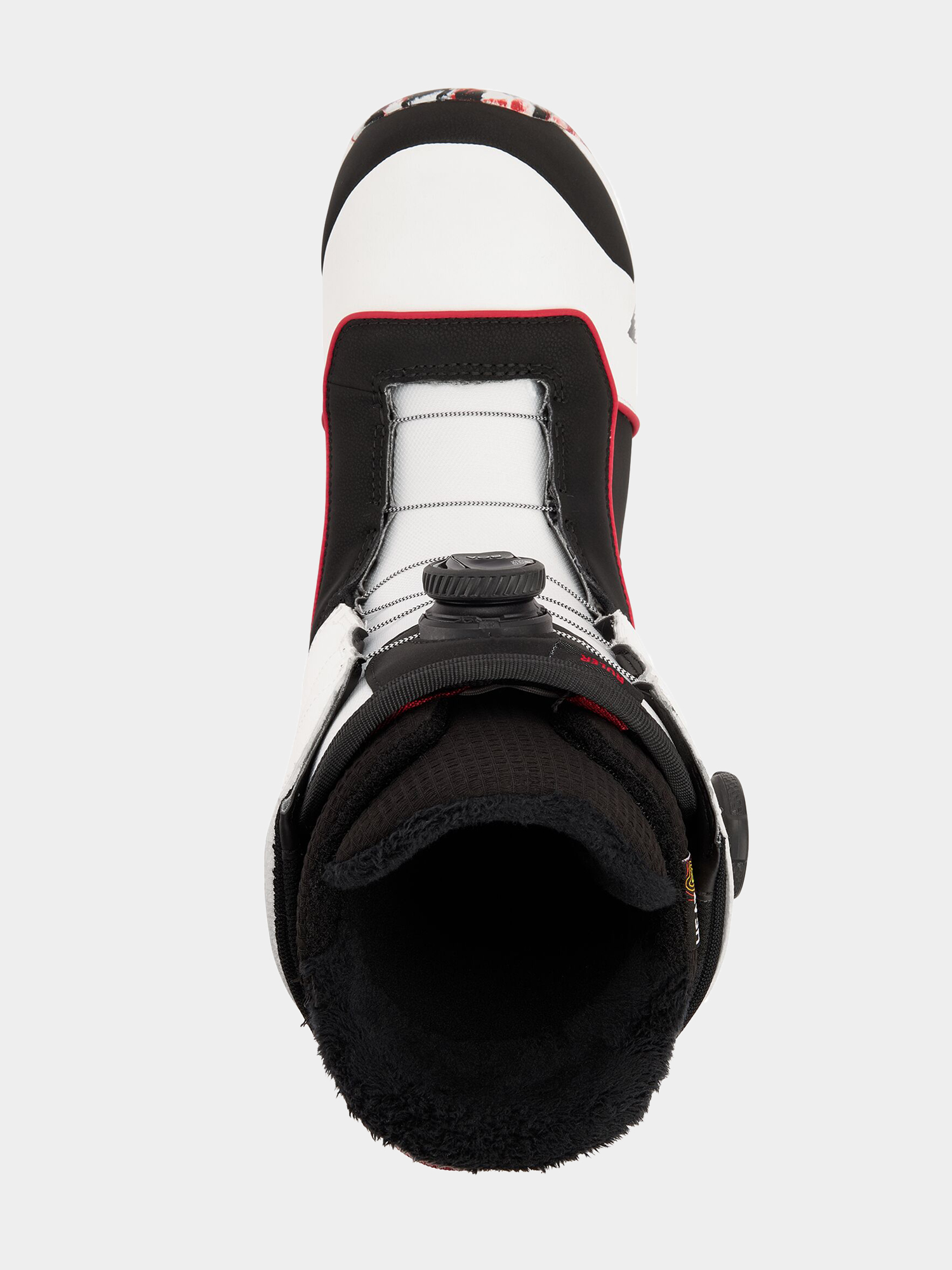 Męskie Buty snowboardowe Burton Ruler Boa (white/black/red)