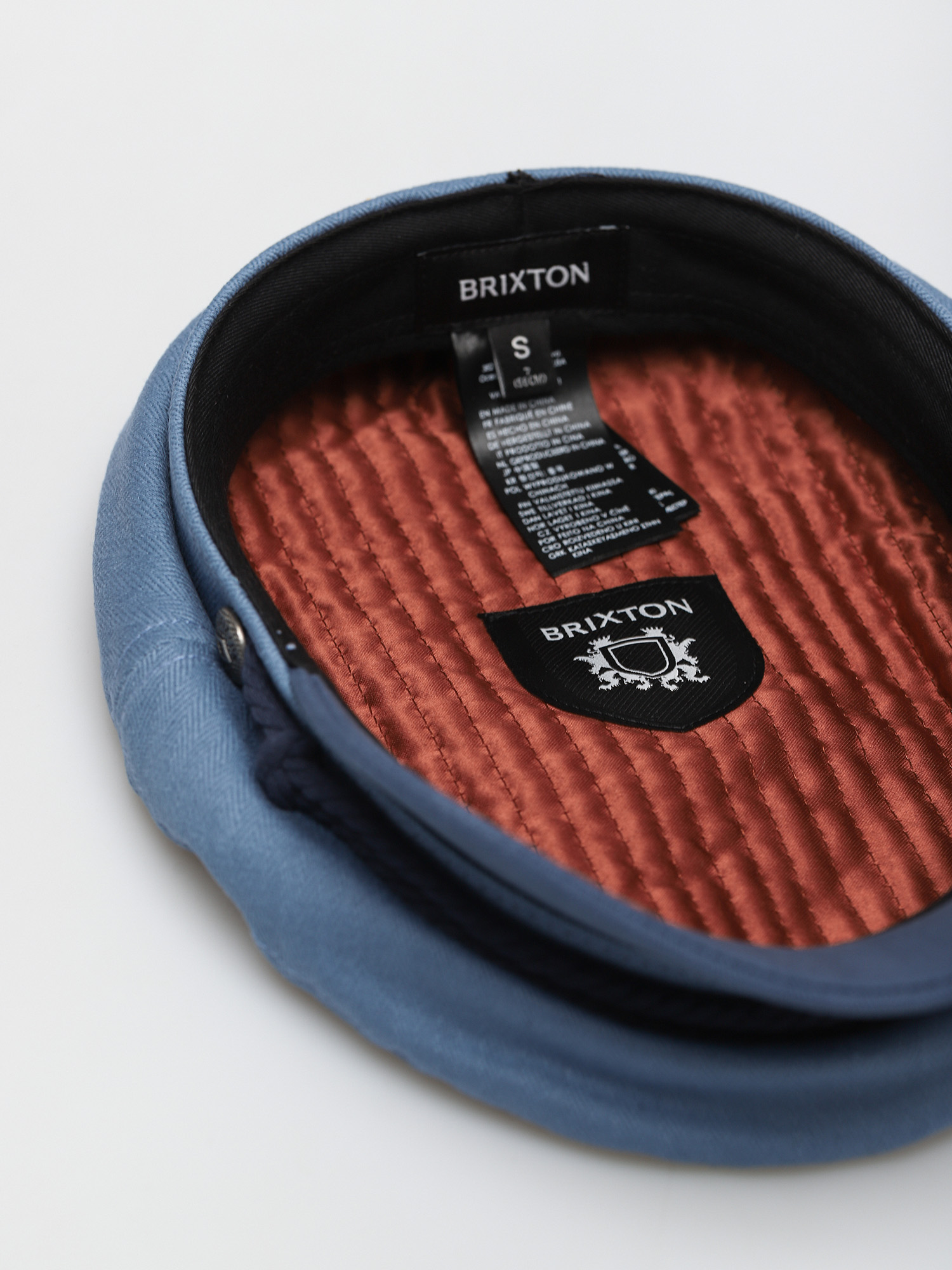 Kaszkiet Brixton Fiddler Cap (slate/joe blue)