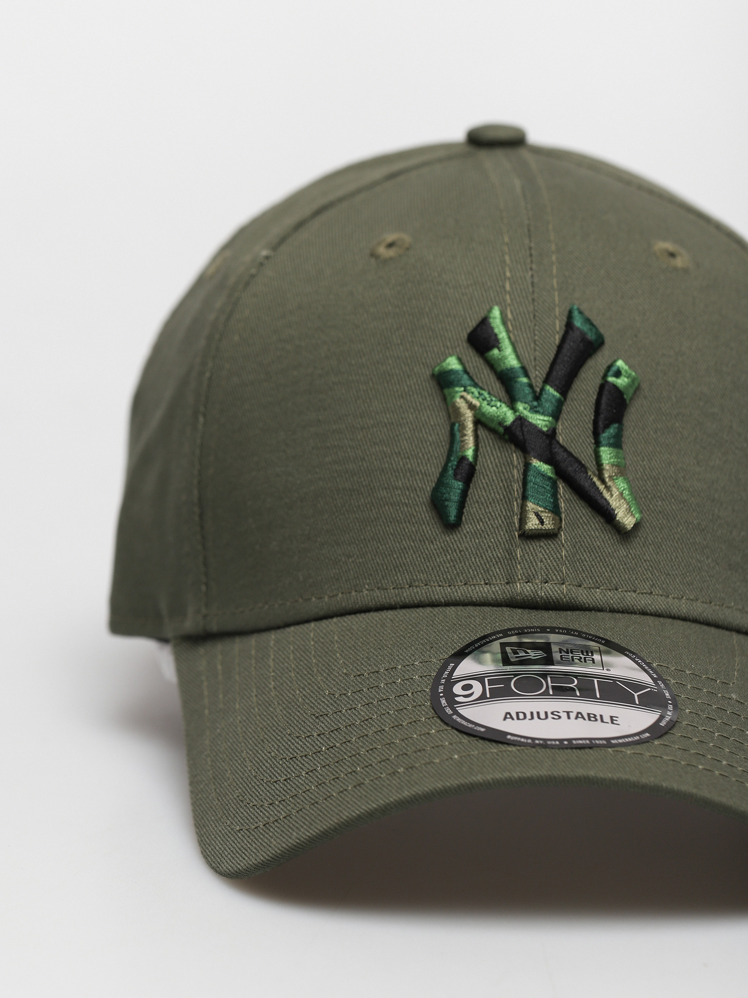 Czapka z daszkiem New Era Camo Infill 9Forty New York Yankees (green med)