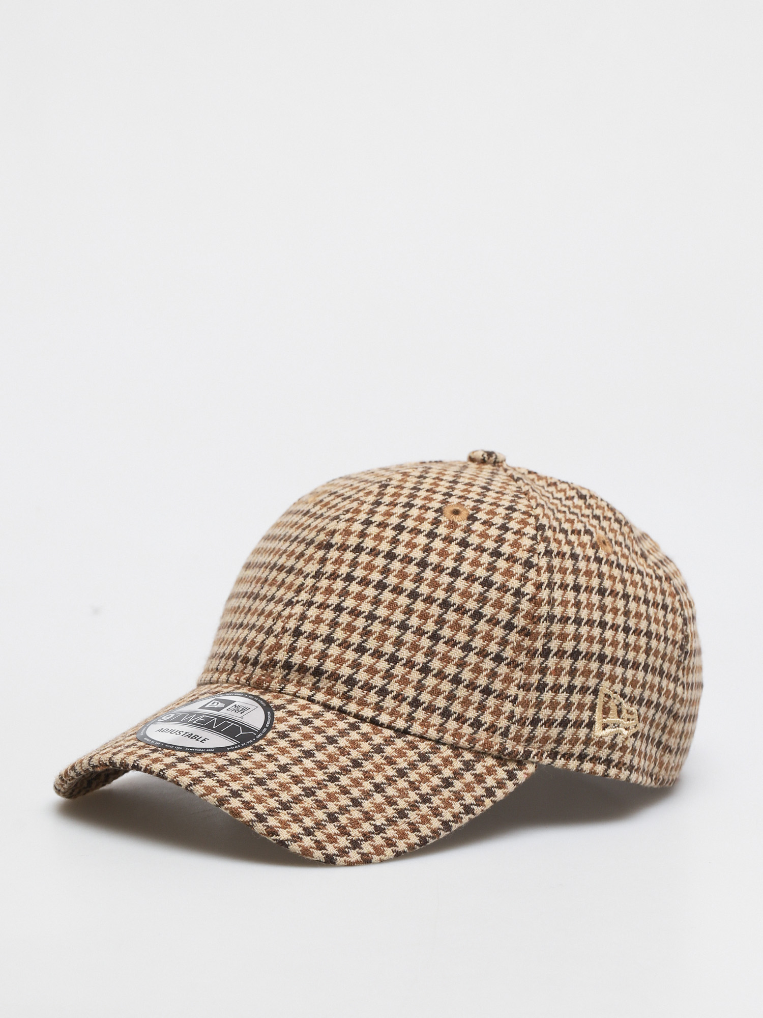 Czapka z daszkiem New Era Ne Check 9Twenty (med beige)