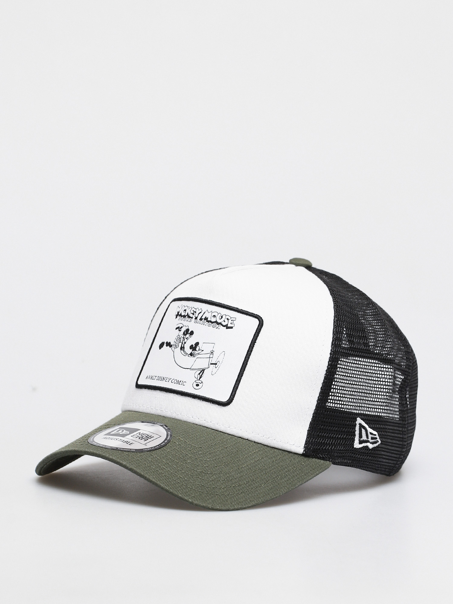 Czapka z daszkiem New Era Character 9Forty Trucker Mickey Mouse (green med)