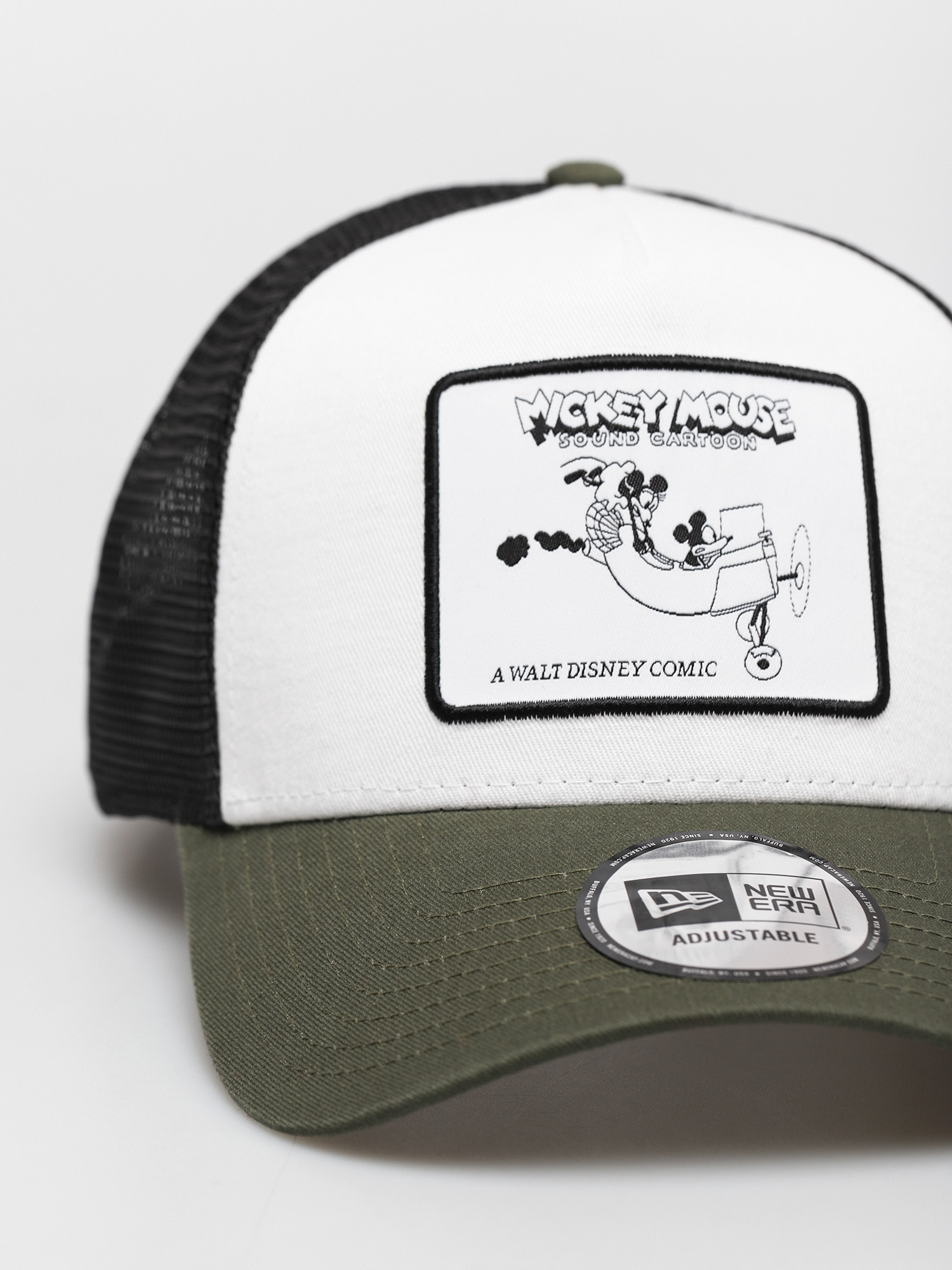 Czapka z daszkiem New Era Character 9Forty Trucker Mickey Mouse (green med)