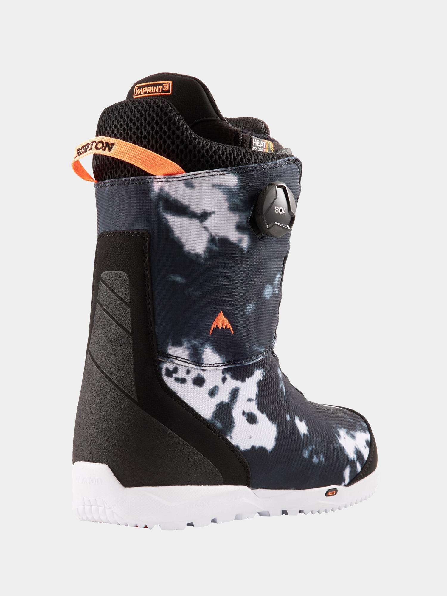 Męskie Buty snowboardowe Burton Swath Boa (black/print)