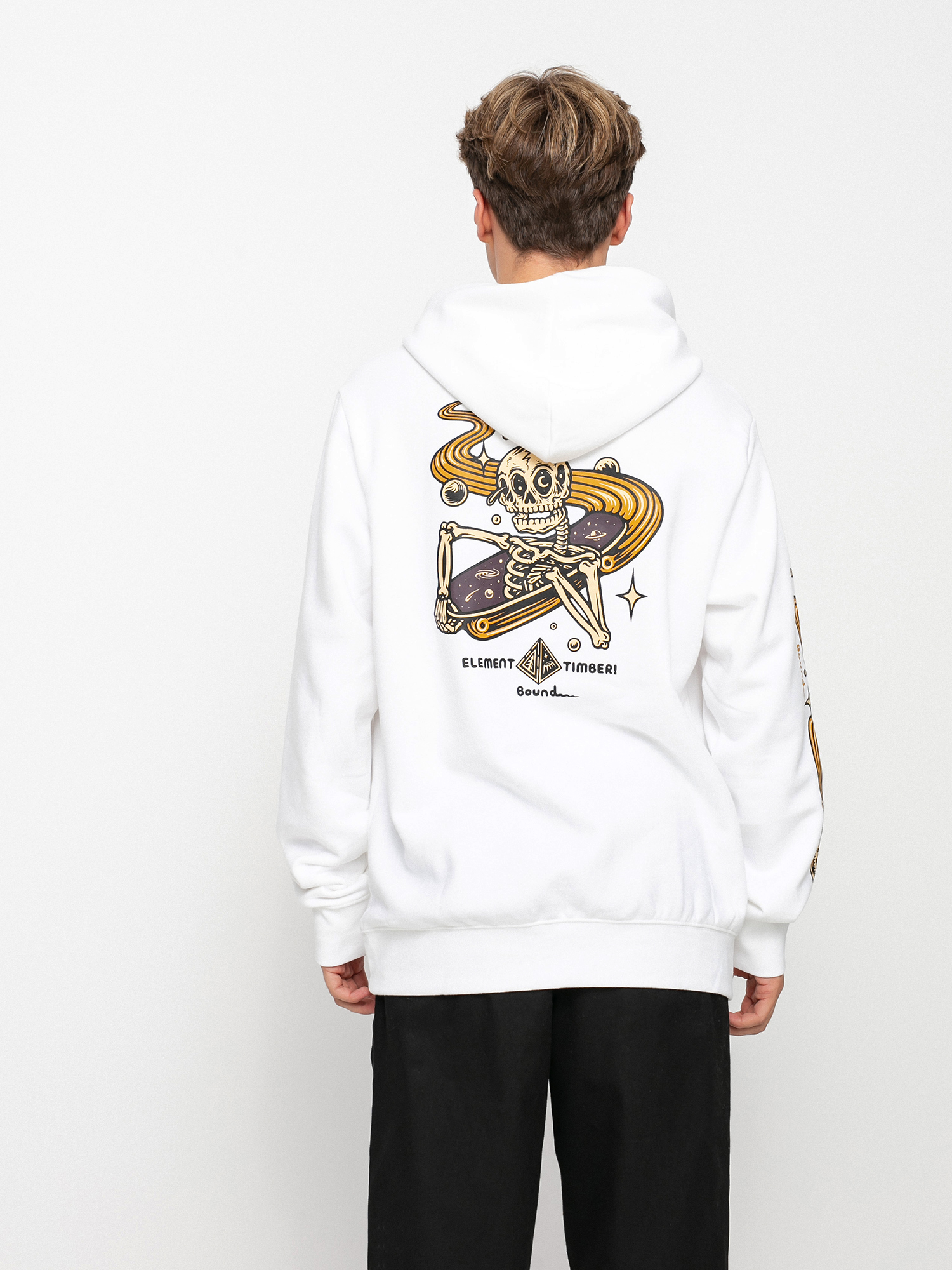 Bluza z kapturem Element Transender HD (optic white)