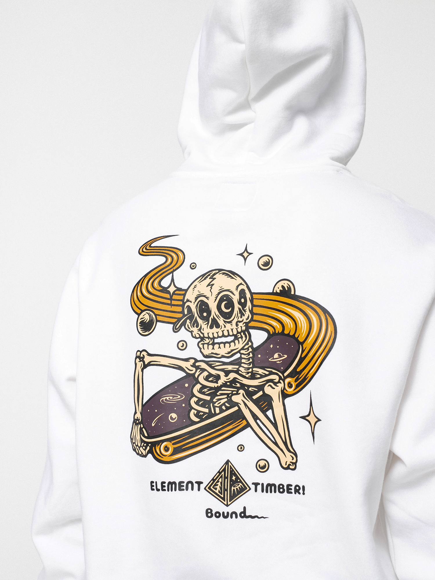 Bluza z kapturem Element Transender HD (optic white)