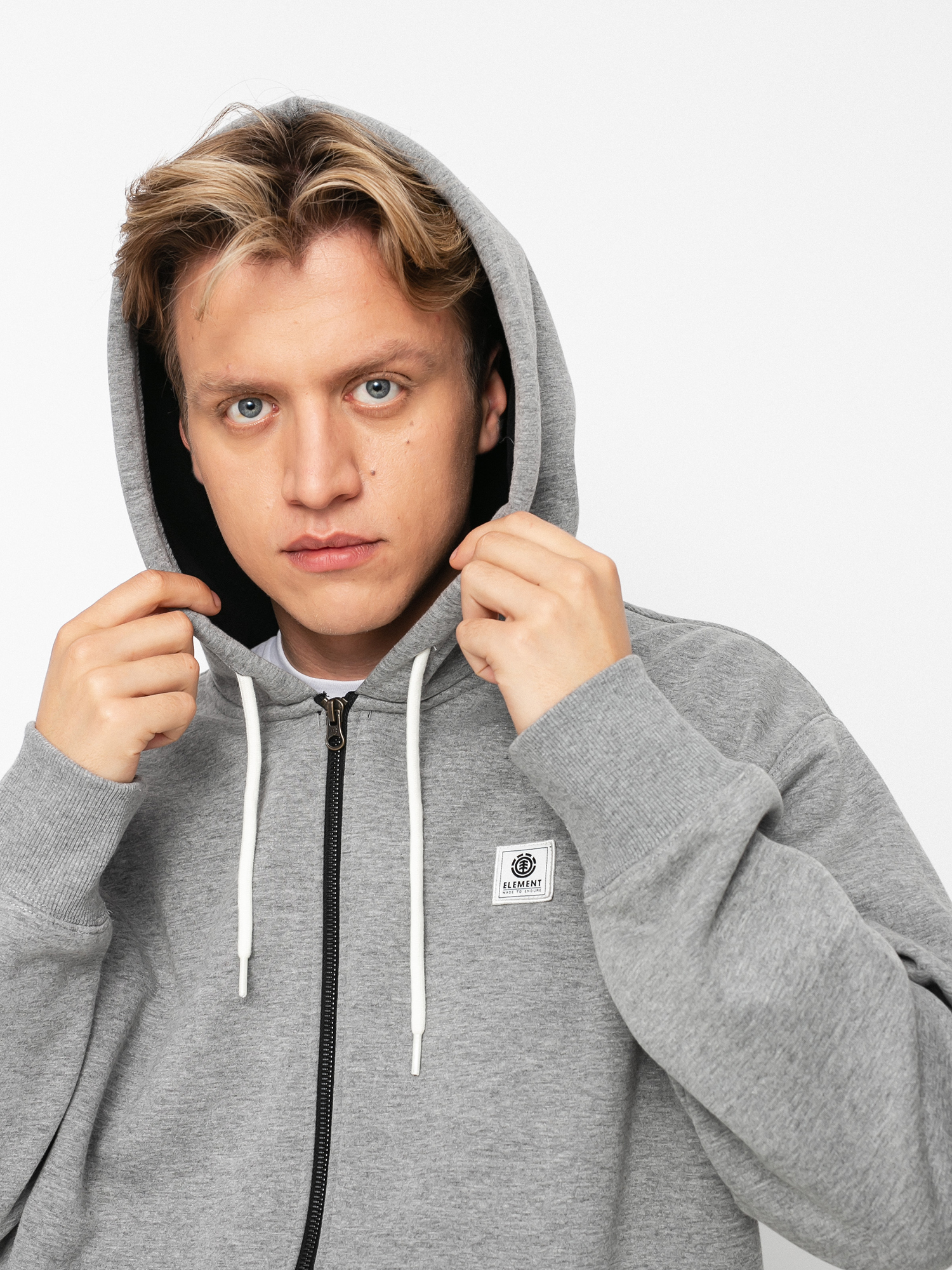 Bluza z kapturem Element Rain Cornell ZHD (grey heather)