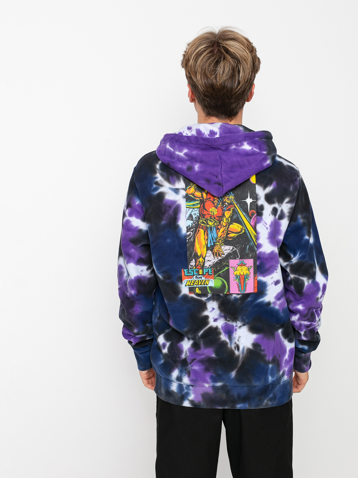 Bluza z kapturem Element Escape Heaven Td HD (galaxy)