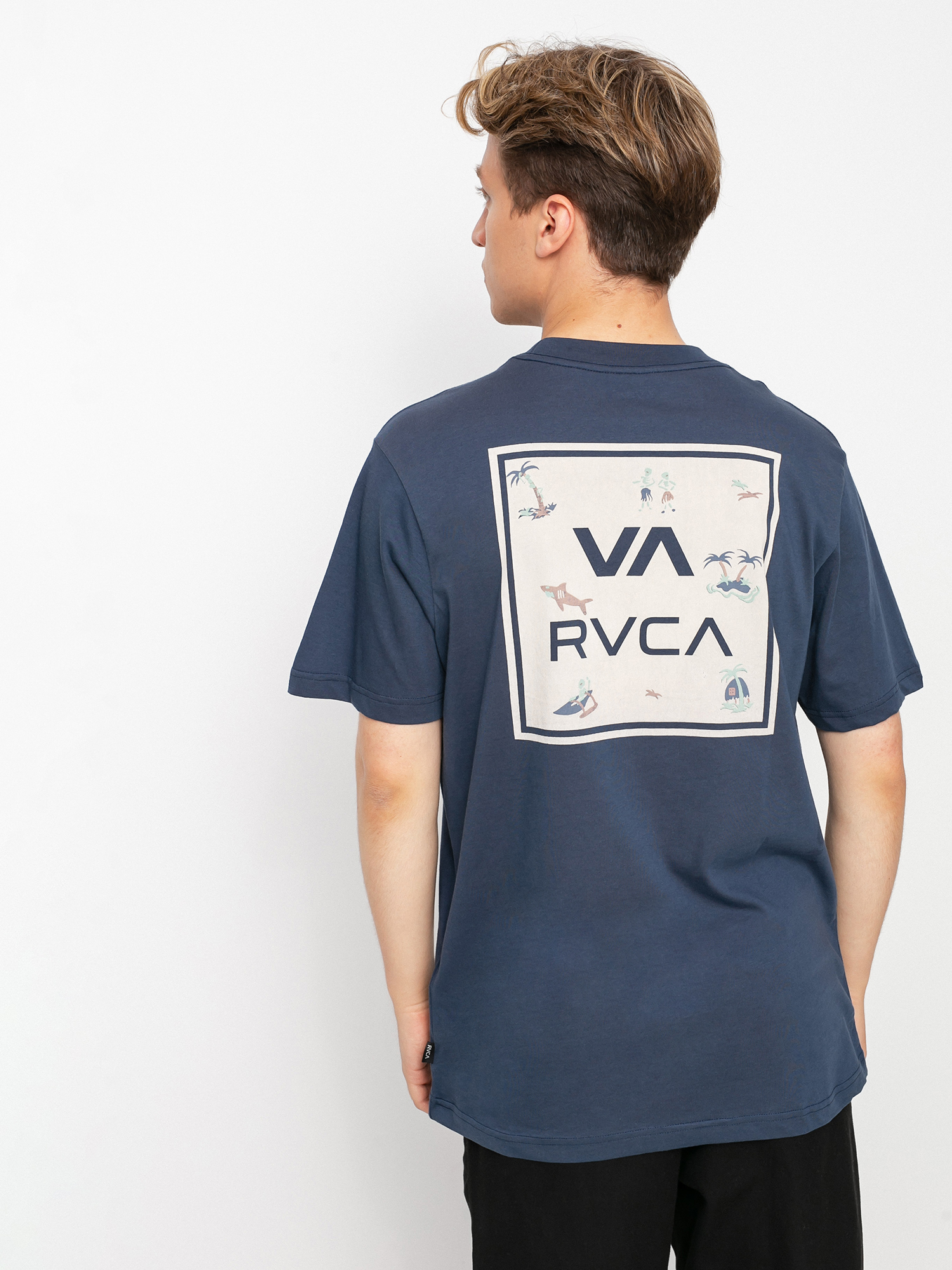 T-shirt RVCA Va All The Ways Mult (moody blue)