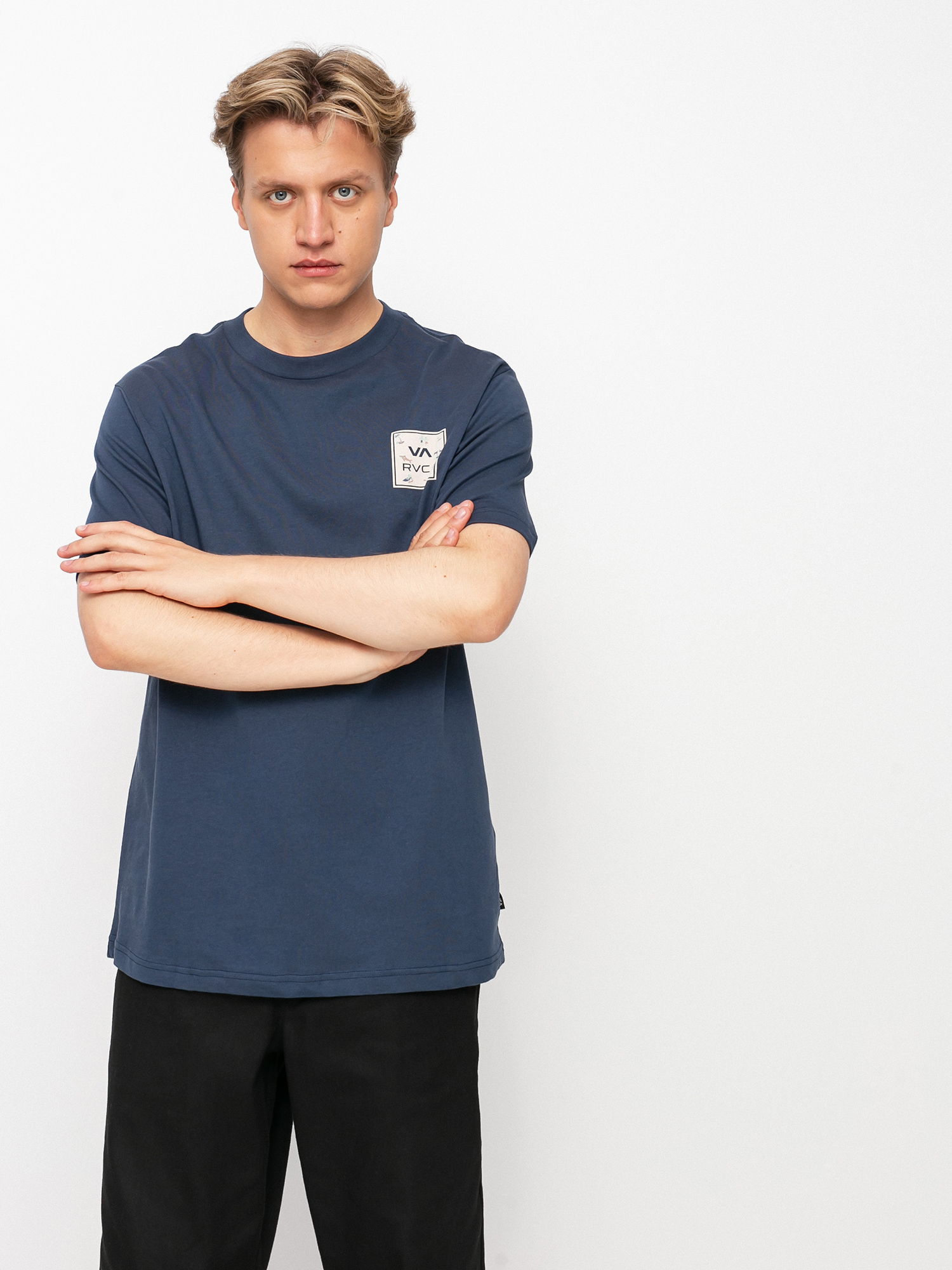 T-shirt RVCA Va All The Ways Mult (moody blue)