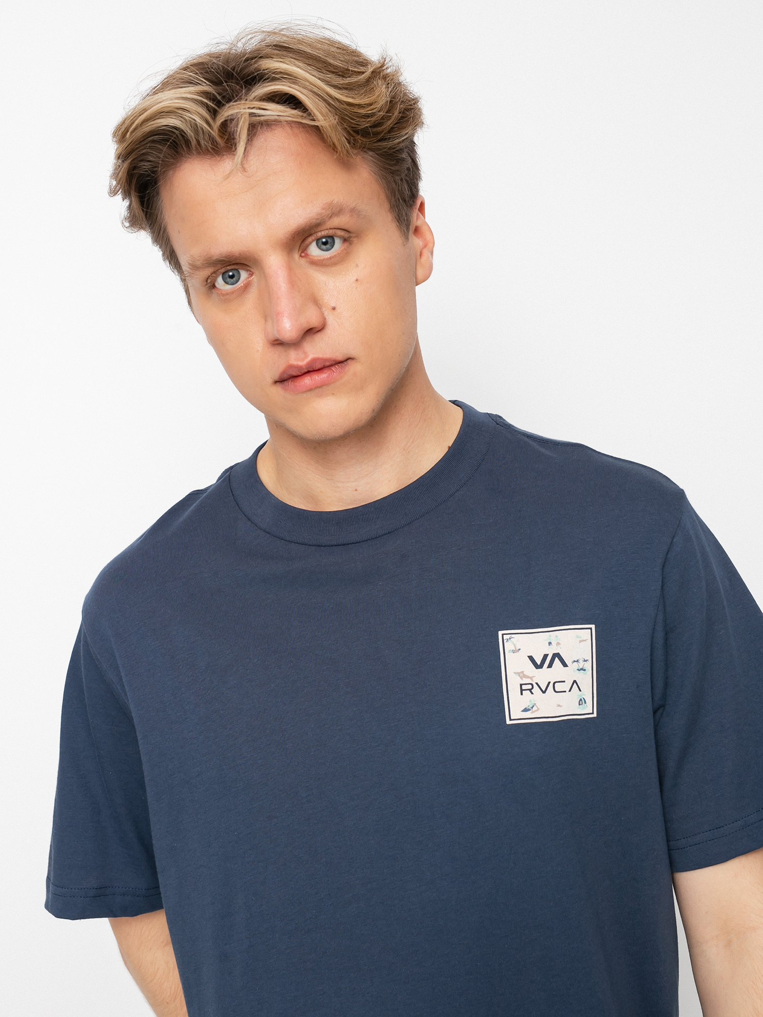 T-shirt RVCA Va All The Ways Mult (moody blue)