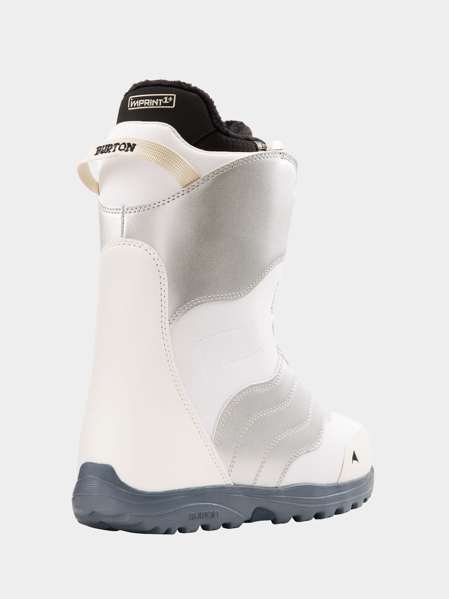 Damskie Buty snowboardowe Burton Mint Boa (stout white/glitter)