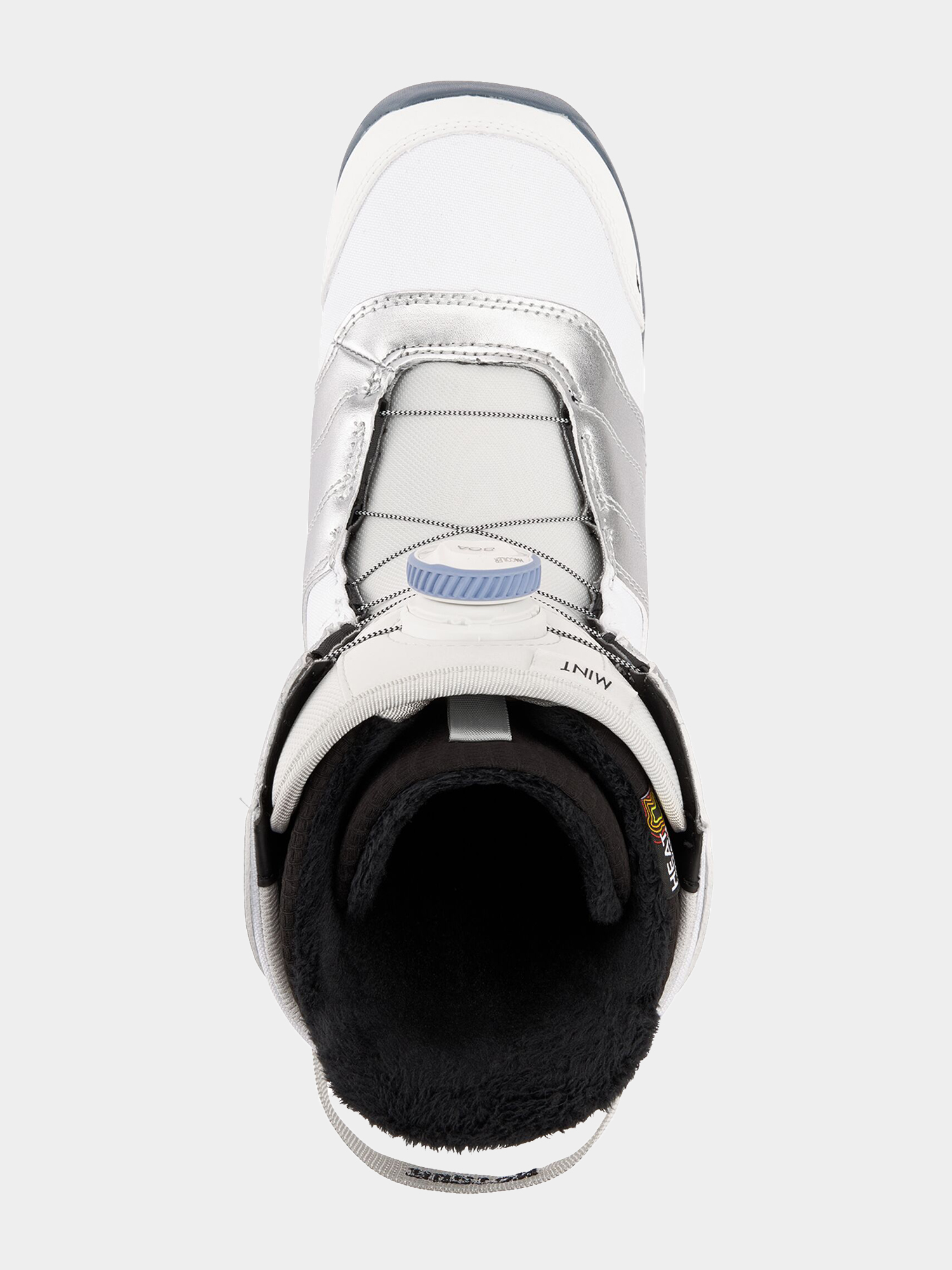 Damskie Buty snowboardowe Burton Mint Boa (stout white/glitter)