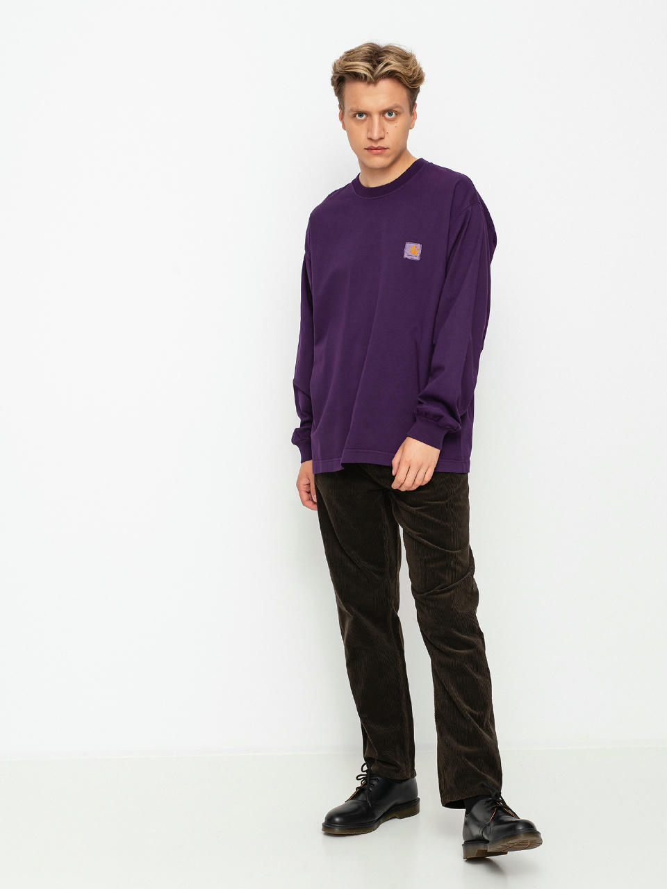 Longsleeve Carhartt WIP Vista (dark iris)