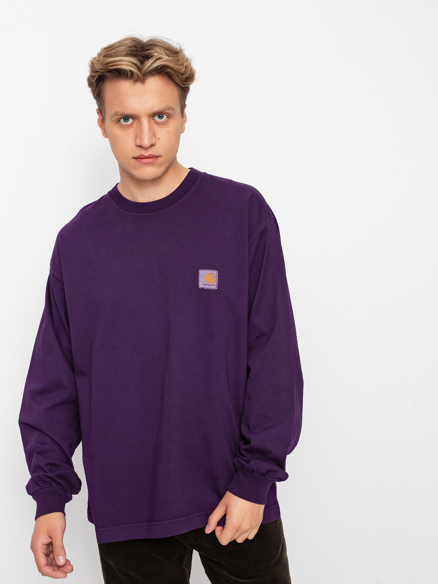 Longsleeve Carhartt WIP Vista (dark iris)