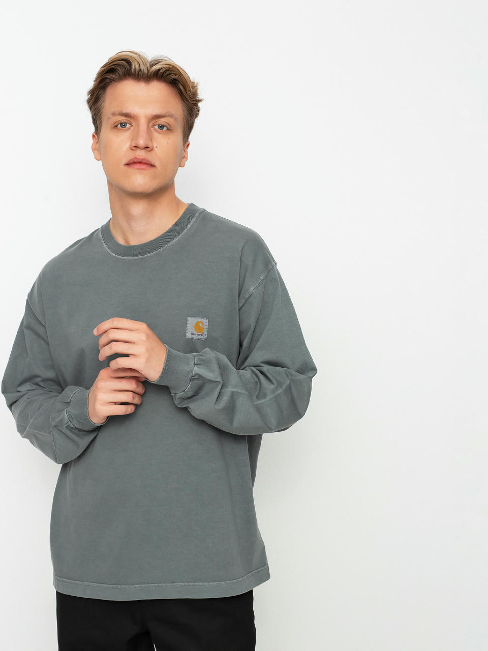 Longsleeve Carhartt WIP Vista (eucalyptus)