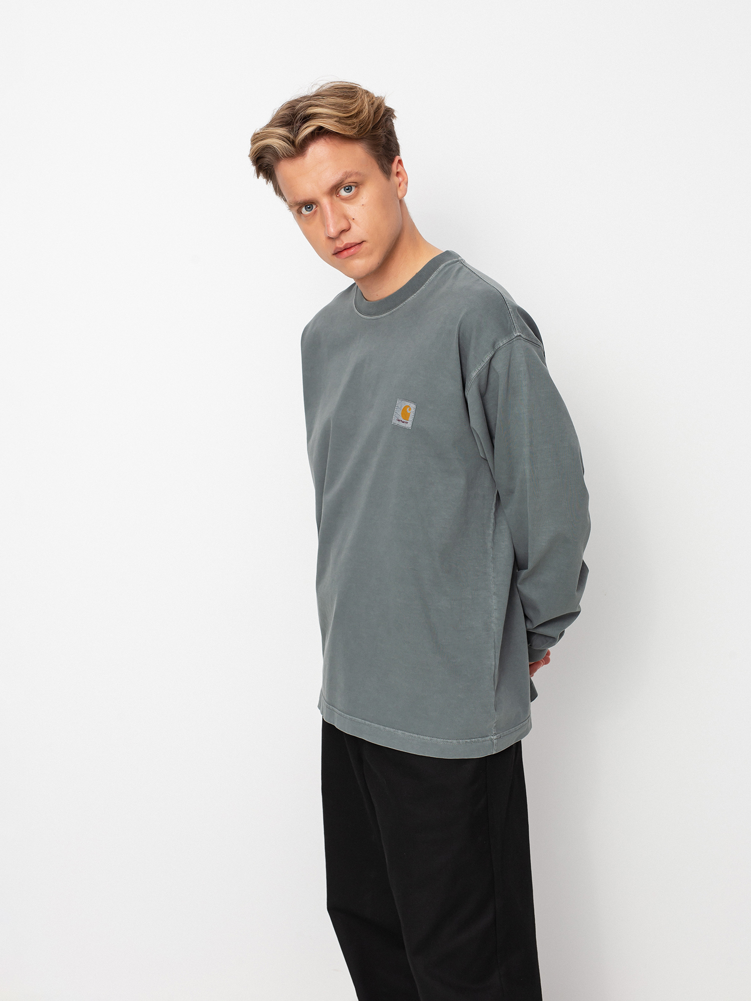 Longsleeve Carhartt WIP Vista (eucalyptus)