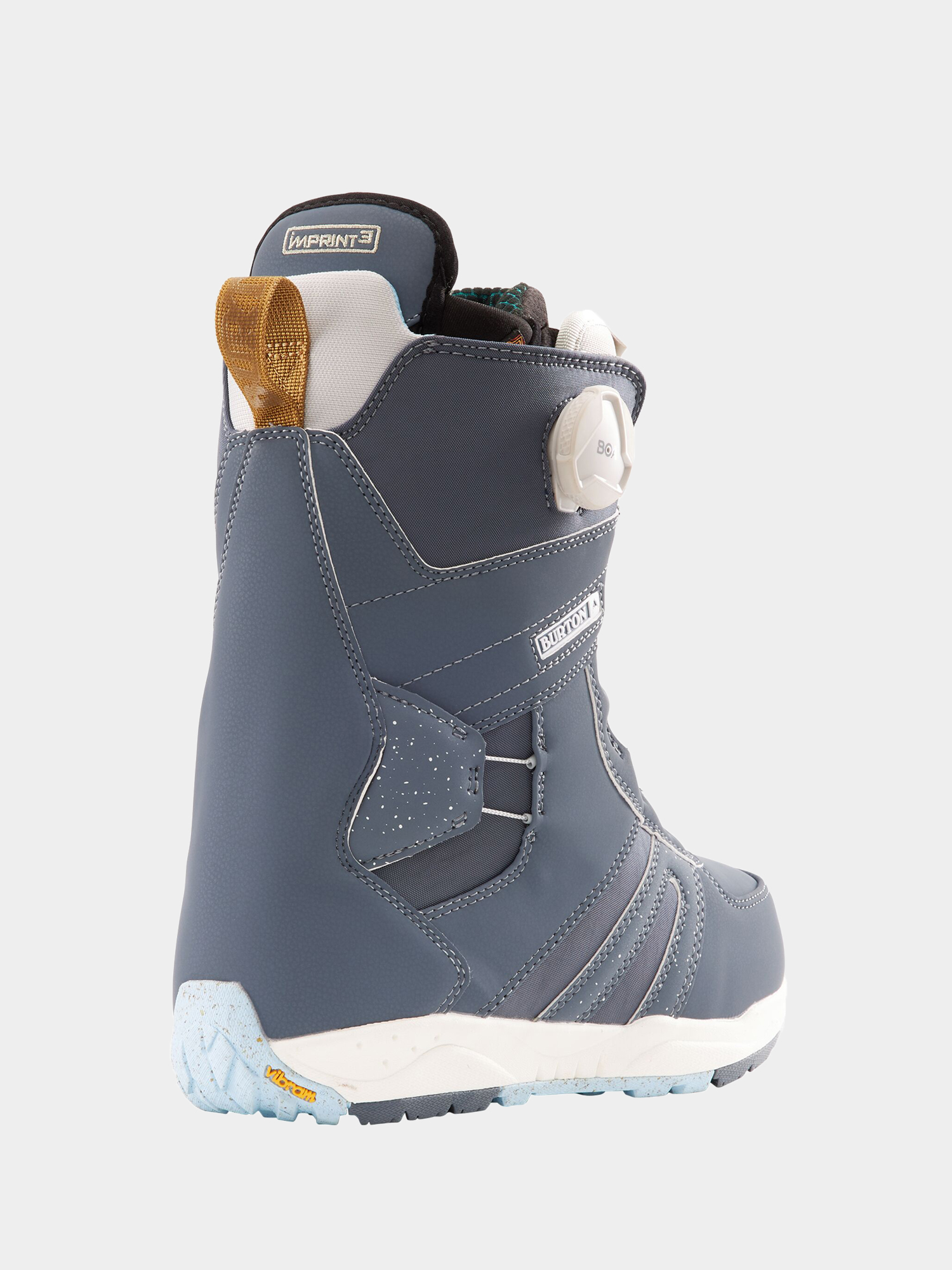 Damskie Buty snowboardowe Burton Felix Boa (blue gray)