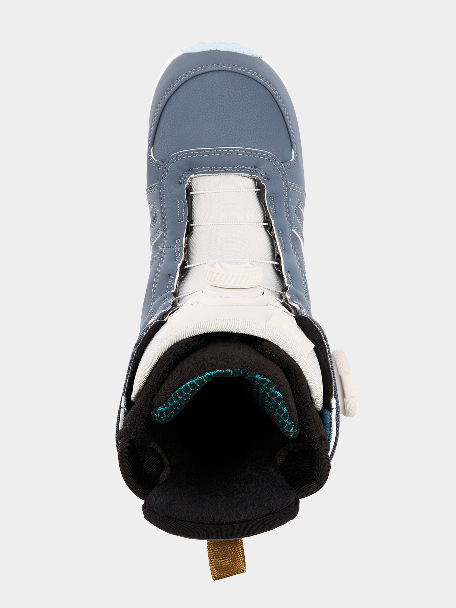 Damskie Buty snowboardowe Burton Felix Boa (blue gray)