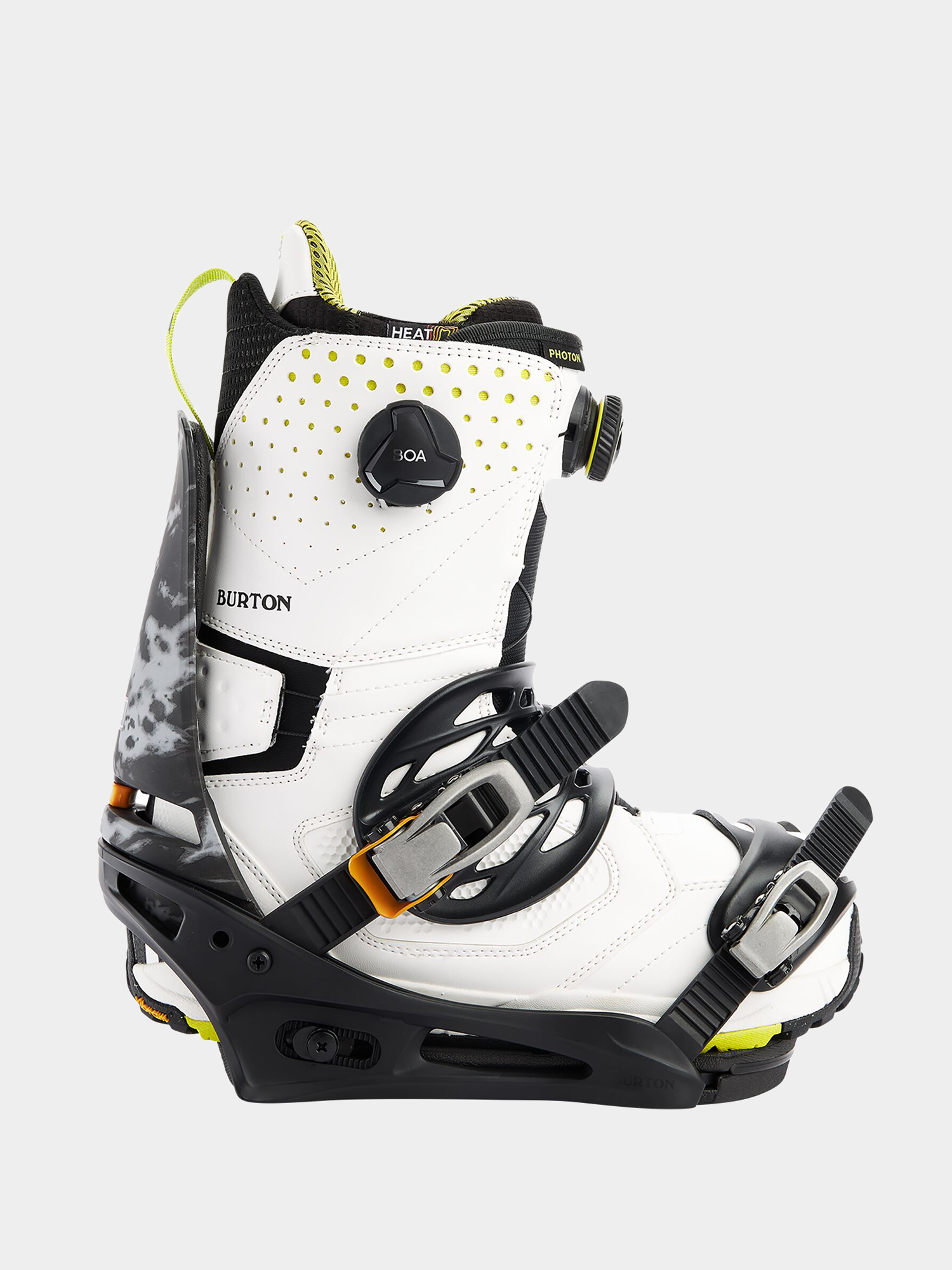 Męskie Wiązania snowboardowe Burton Cartel Reflex (gray acid wash)
