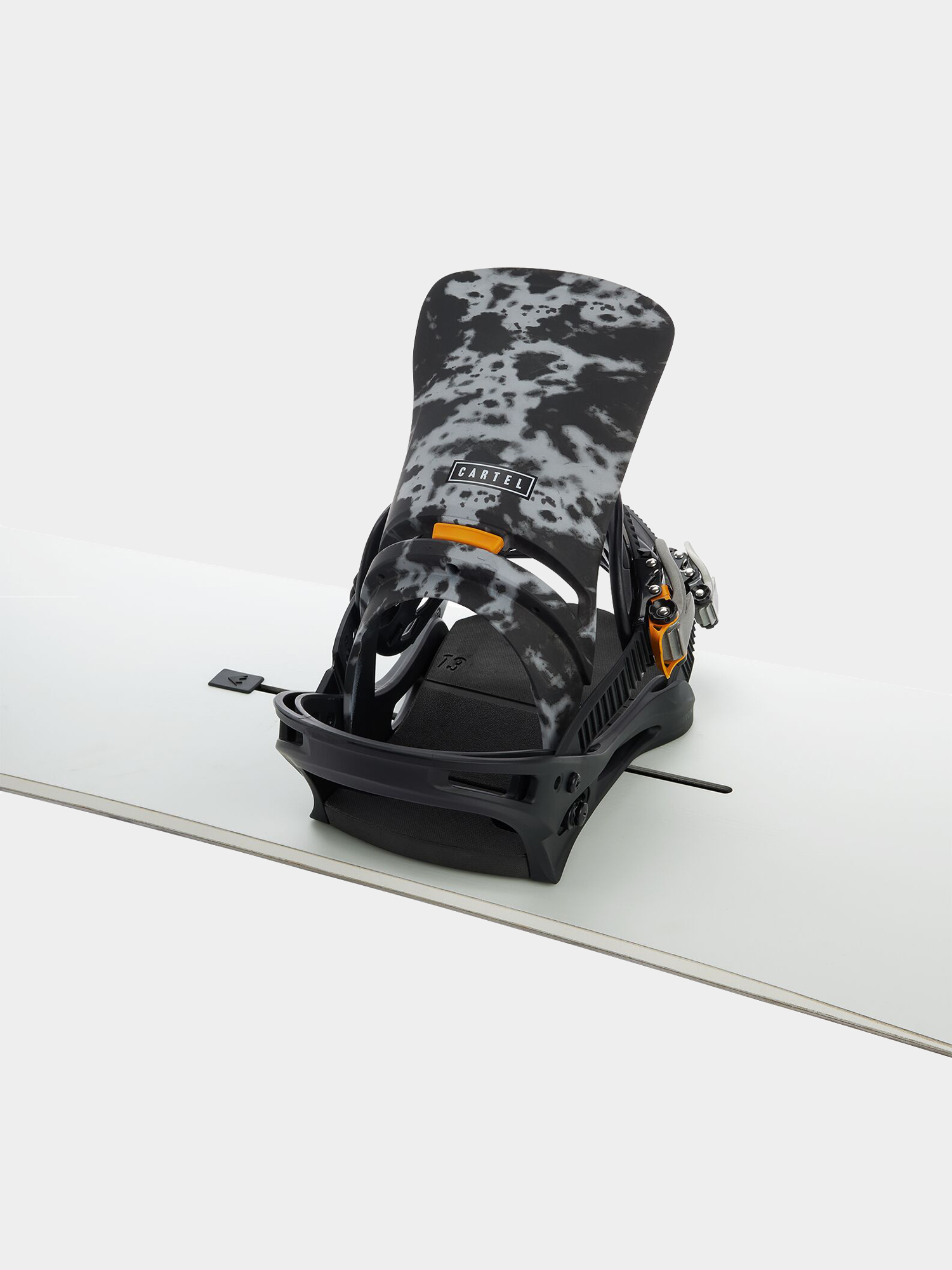 Męskie Wiązania snowboardowe Burton Cartel Reflex (gray acid wash)