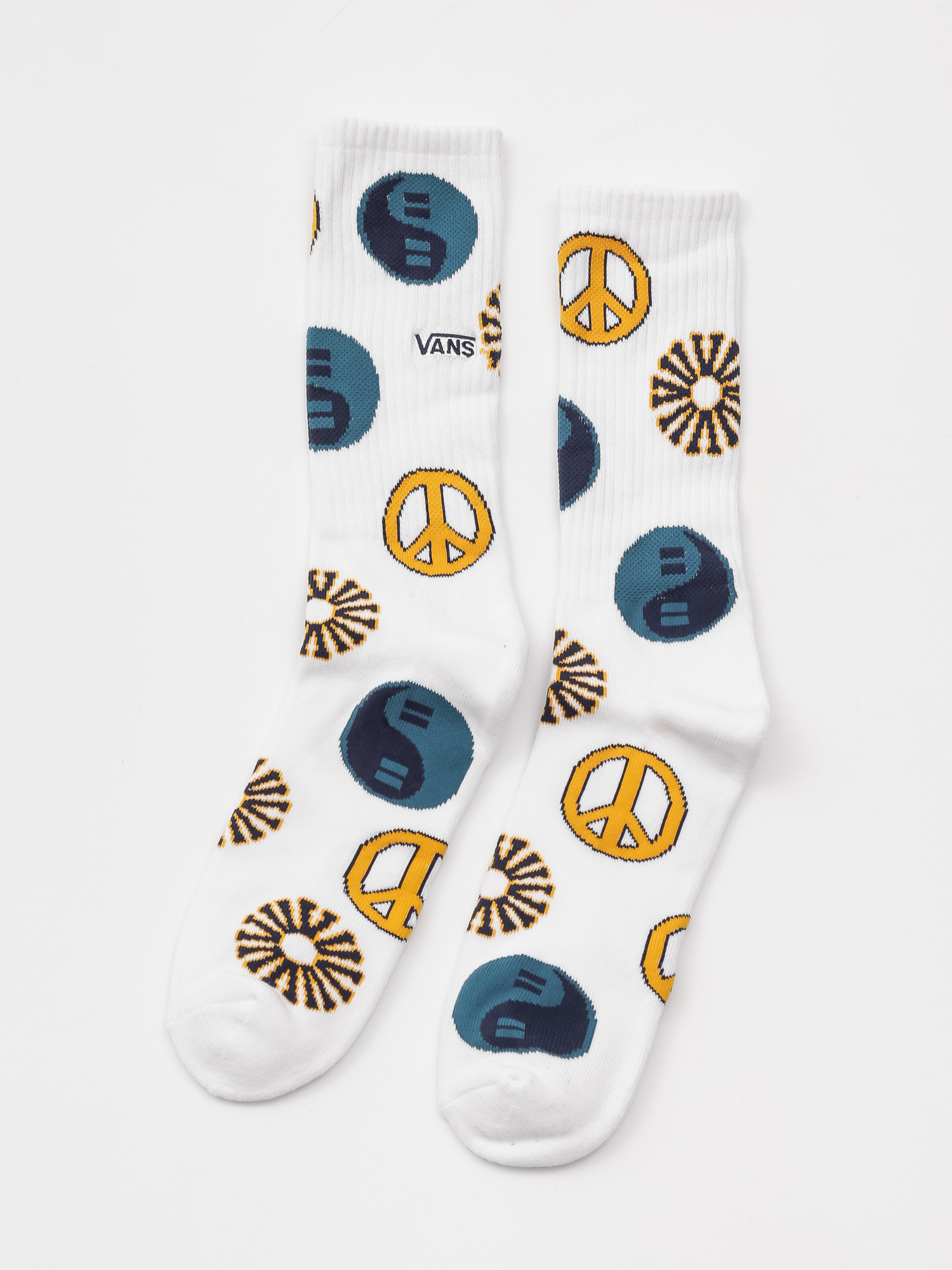 Skarpetki Vans Take A Stand Crew (white)