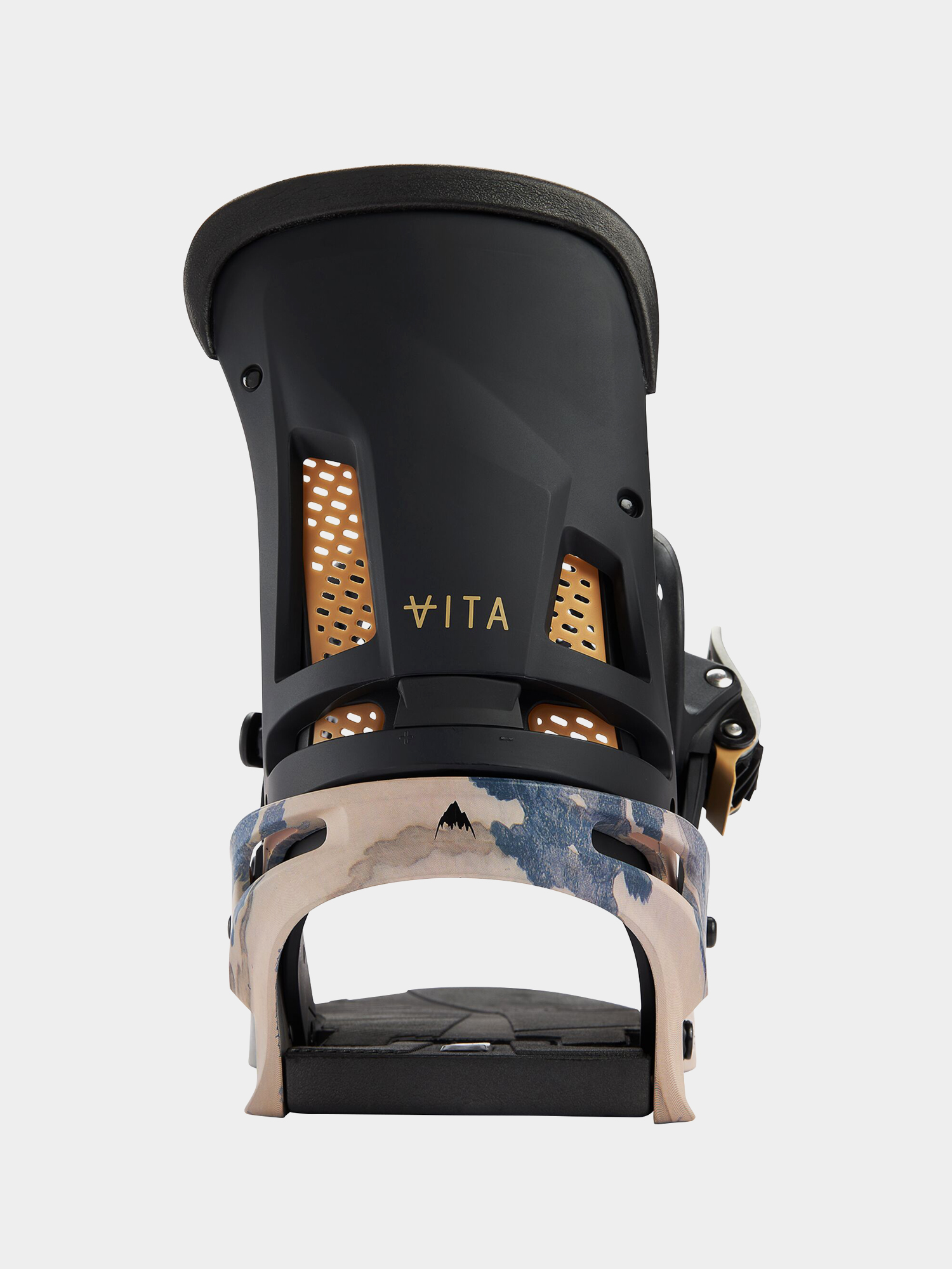 Męskie Wiązania snowboardowe Burton Malavita Reflex (dark gray/print)