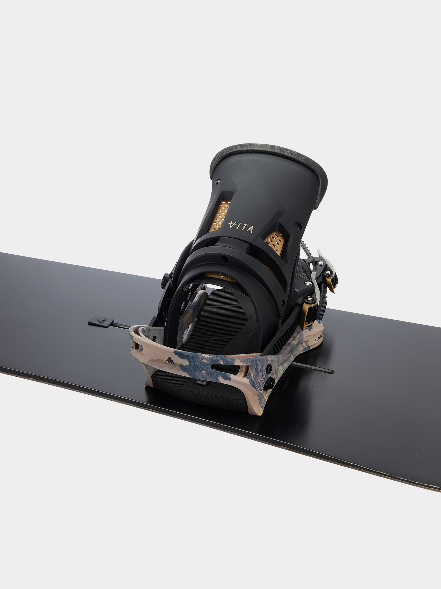 Męskie Wiązania snowboardowe Burton Malavita Reflex (dark gray/print)