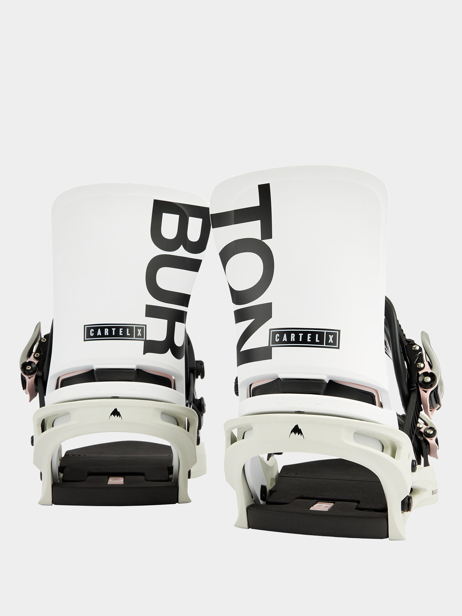 Męskie Wiązania snowboardowe Burton Cartel X Reflex (white/gray/logo)