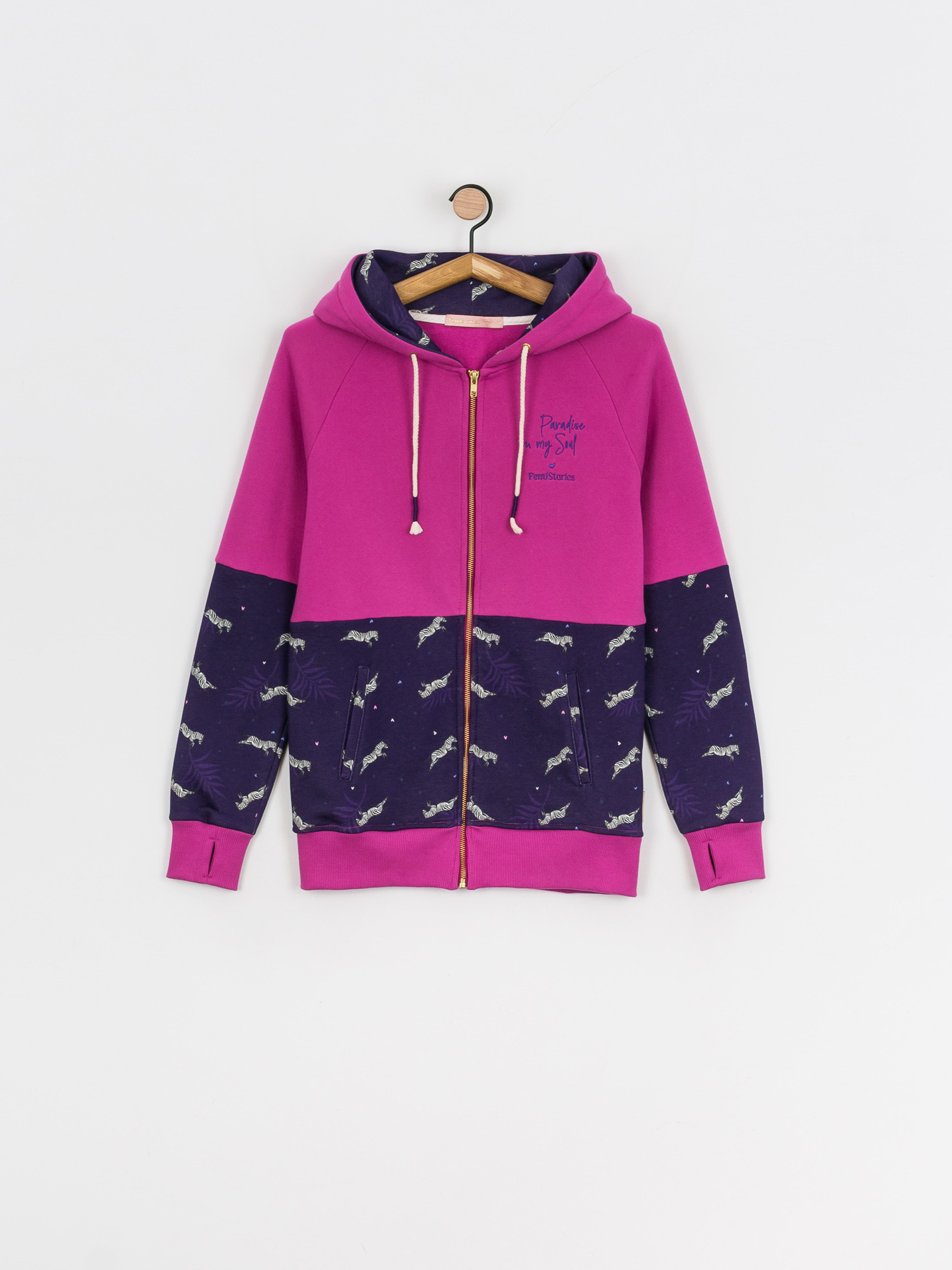Bluza z kapturem Femi Stories Mago ZHD Wmn (pzbr)