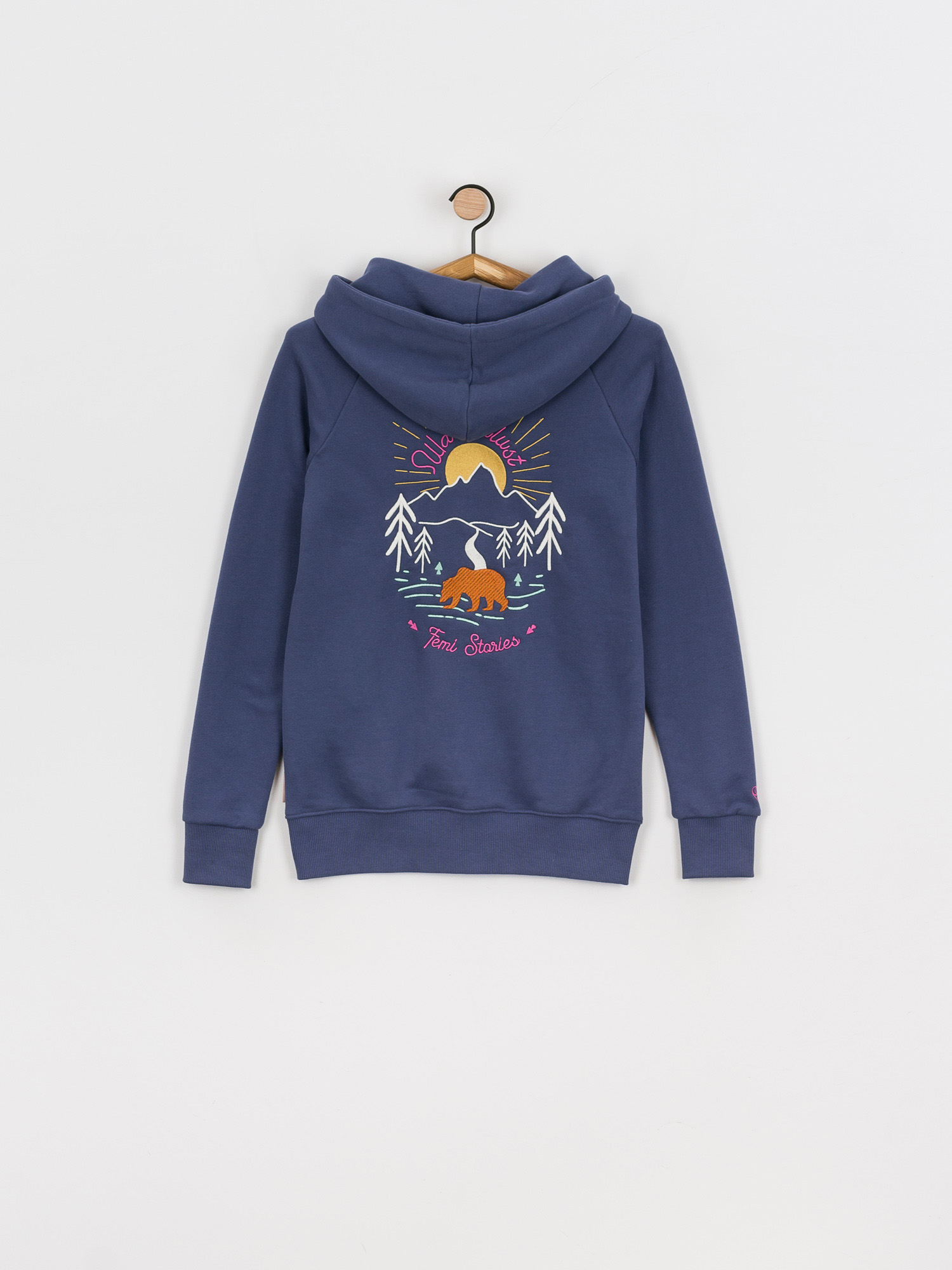 Bluza z kapturem Femi Stories Ini ZHD Wmn (nvy)