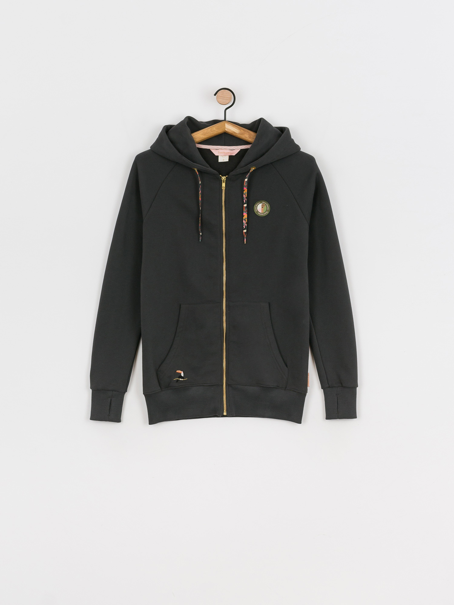 Bluza z kapturem Femi Stories Ini ZHD Wmn (wblk)