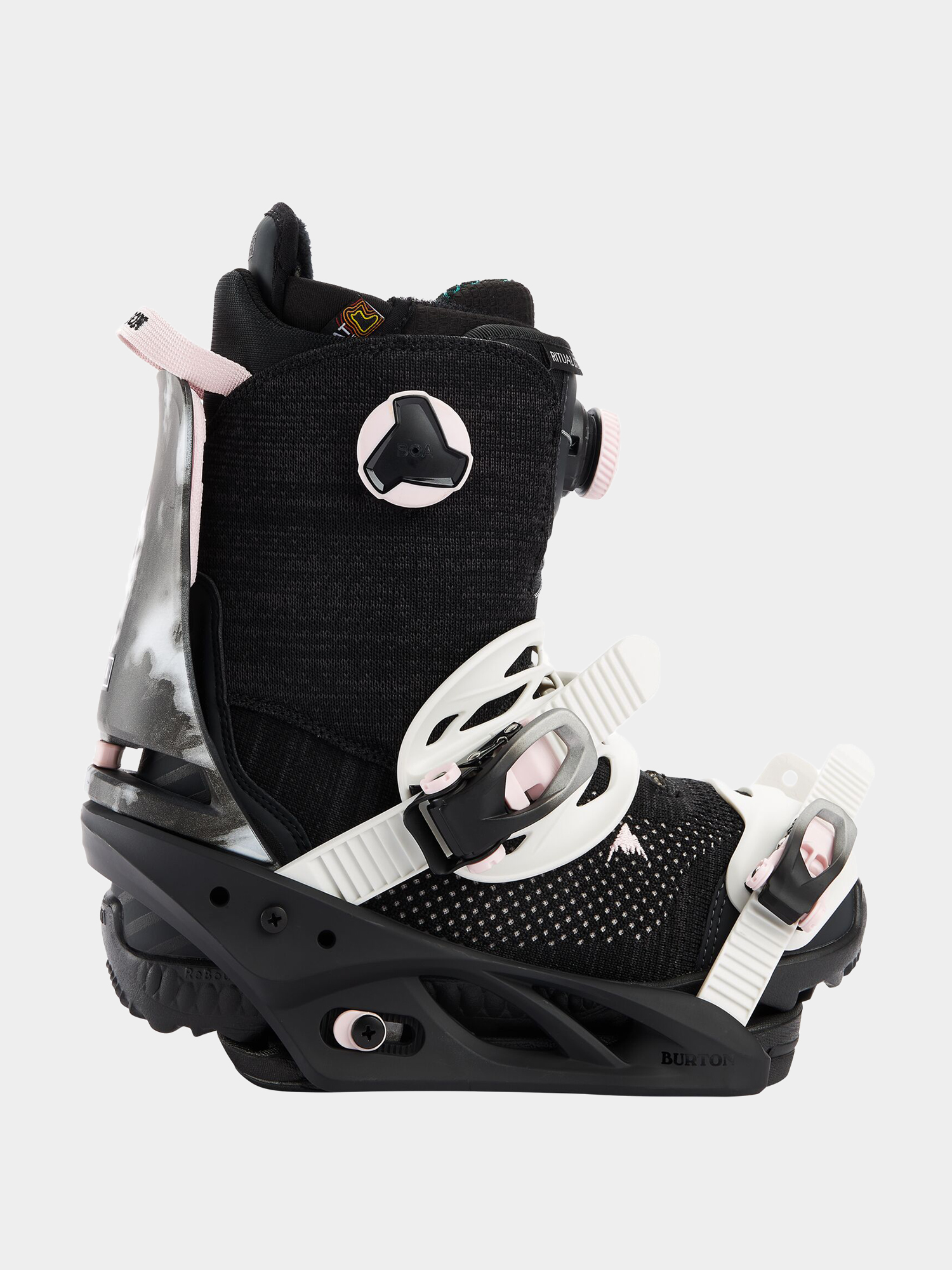 Damskie Wiązania snowboardowe Burton Lexa Reflex (gray acid wash)