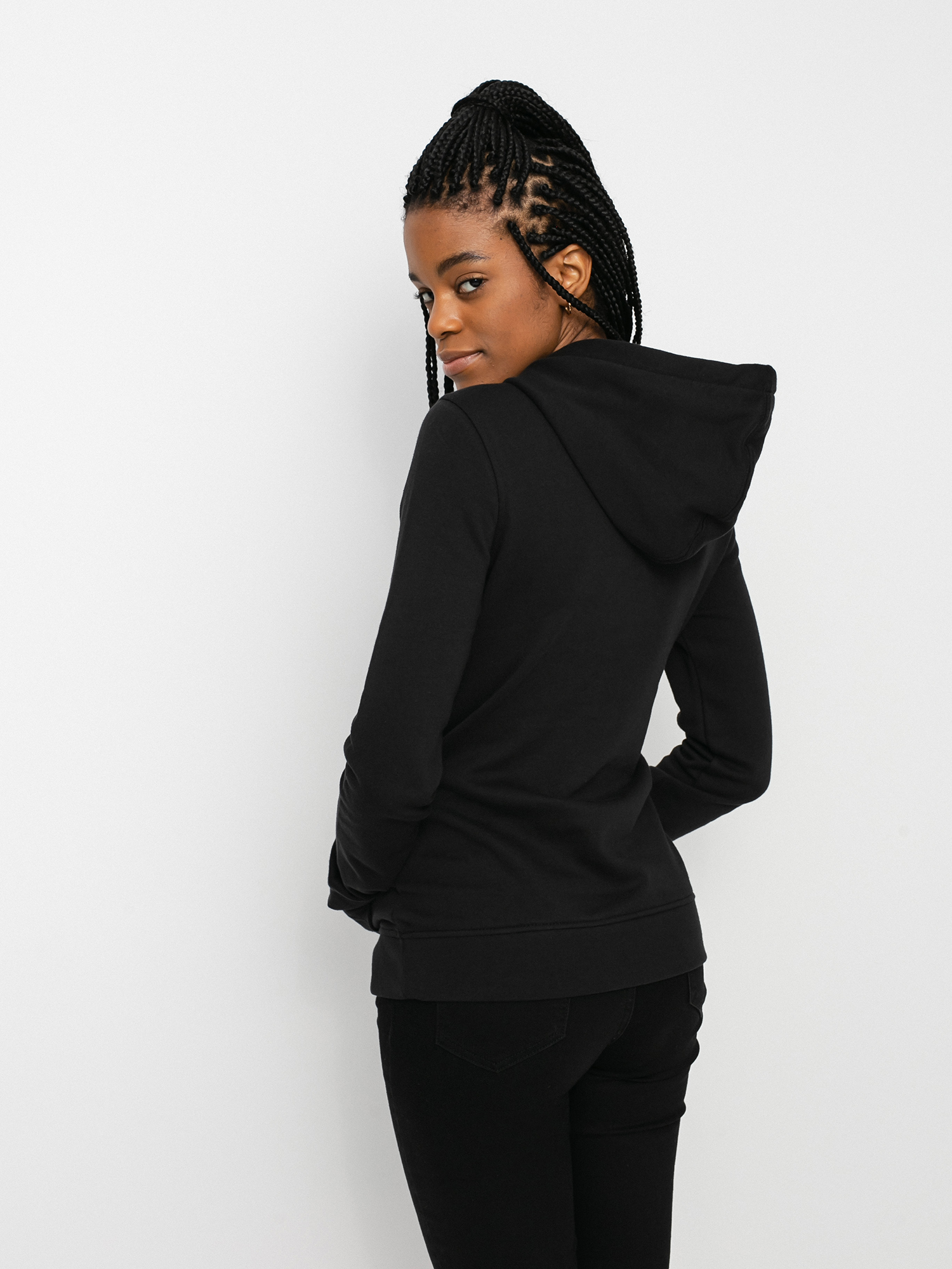 Bluza z kapturem Fox Boundary HD Wmn (blk/pnk)