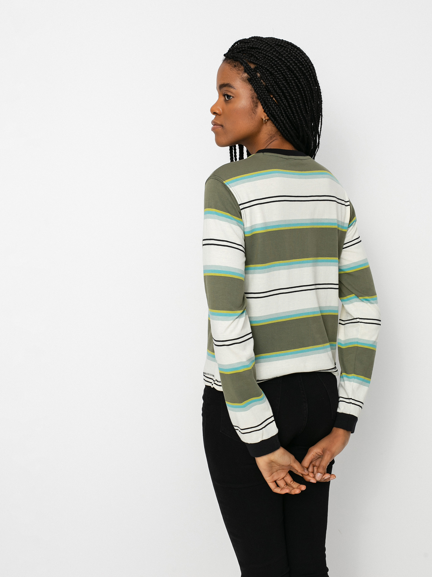 Longsleeve Volcom Choice Is Yours Wmn (army green combo)