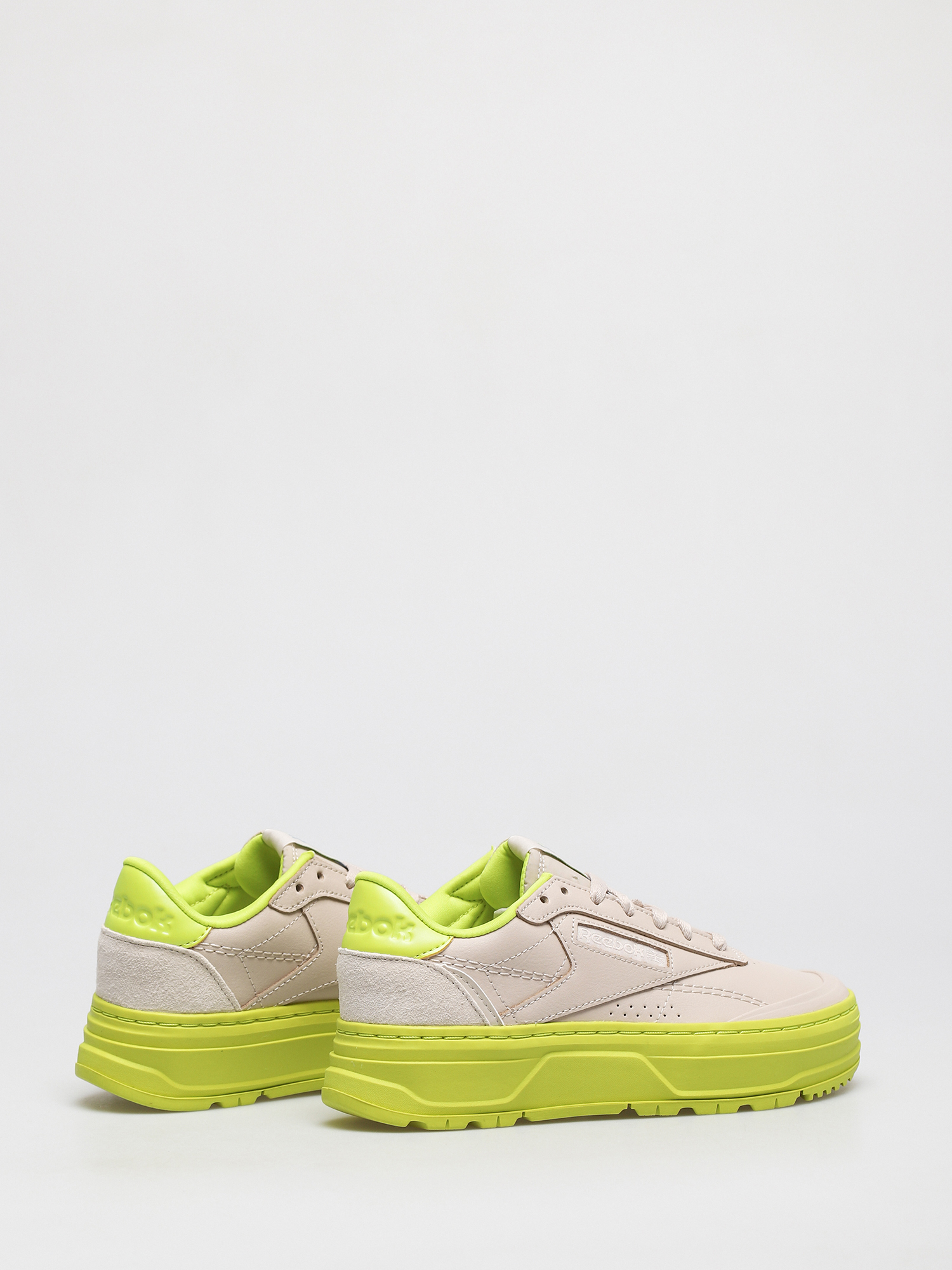 Buty Reebok Club C Double Geo Wmn (stucco/stucco/aciyel)