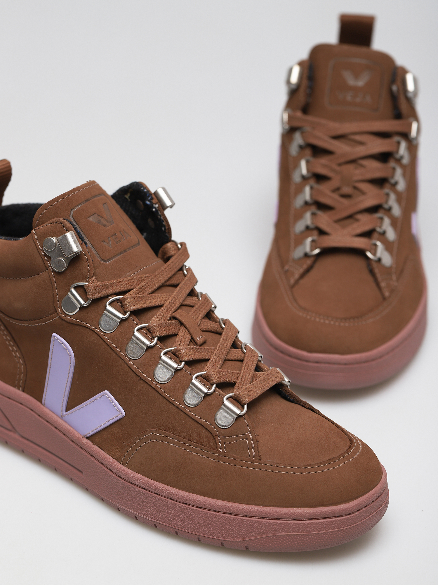 Buty Veja Roraima Wmn (nubuck brown lavande)