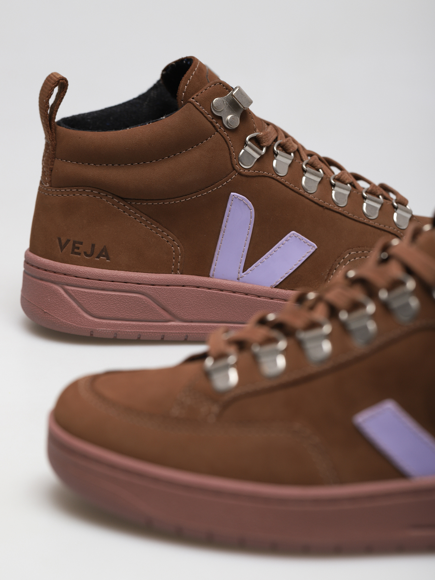 Buty Veja Roraima Wmn (nubuck brown lavande)