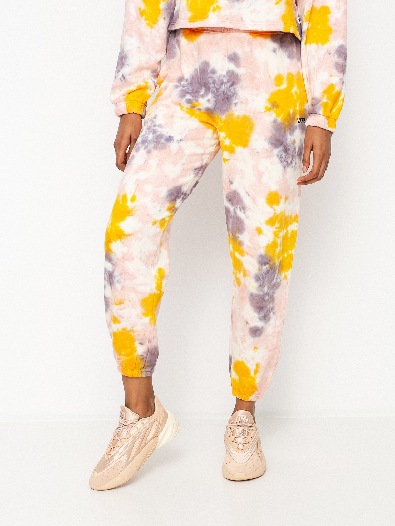 Spodnie Vans Grunge Wash Wmn (purple dove)