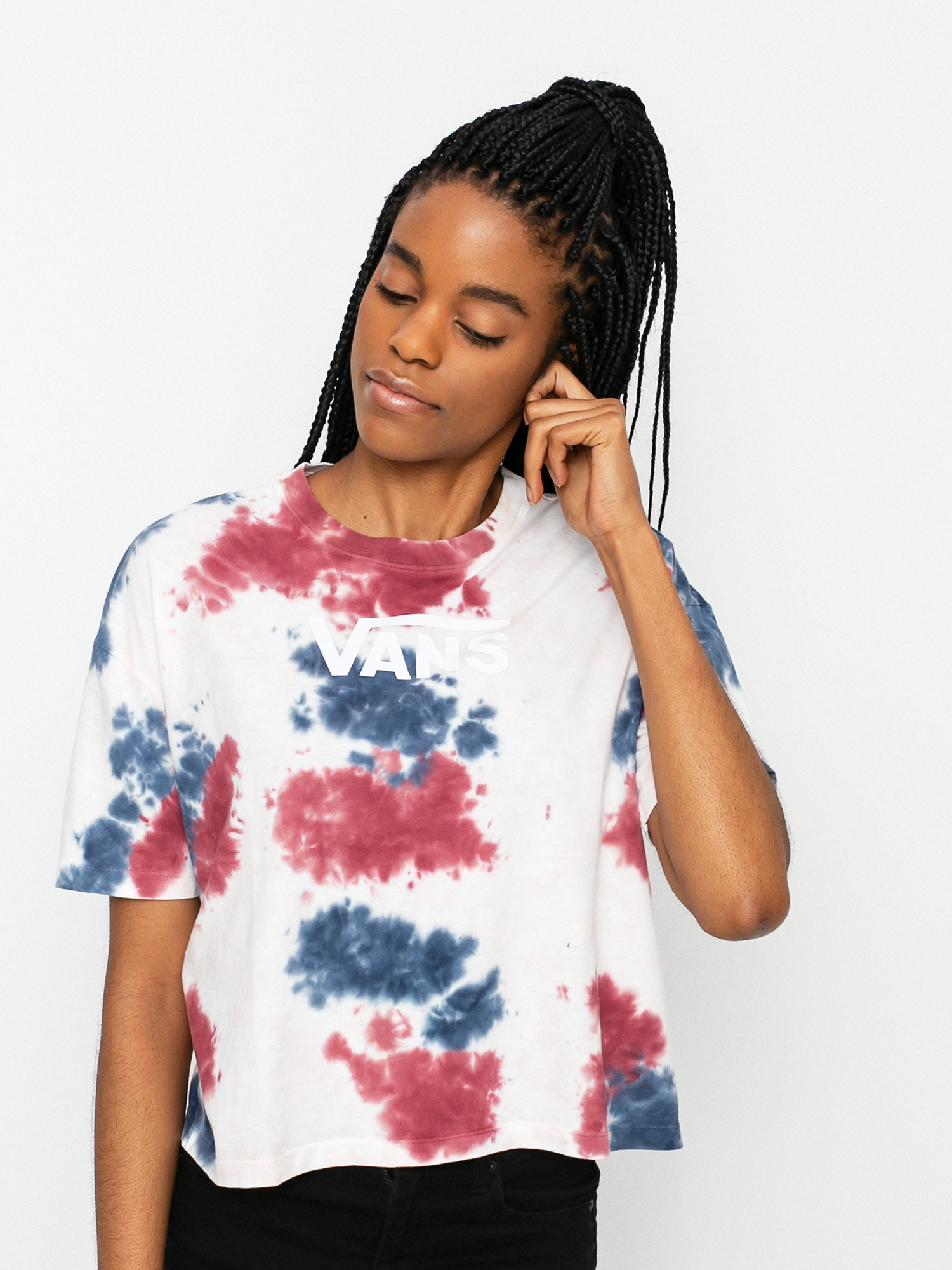 T-shirt Vans Interrupt Wmn (pomegranate)