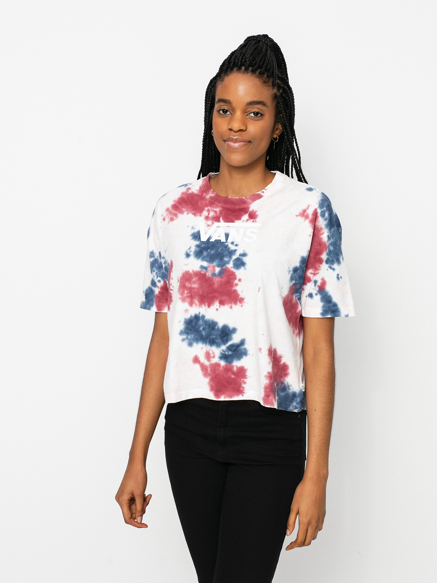 T-shirt Vans Interrupt Wmn (pomegranate)