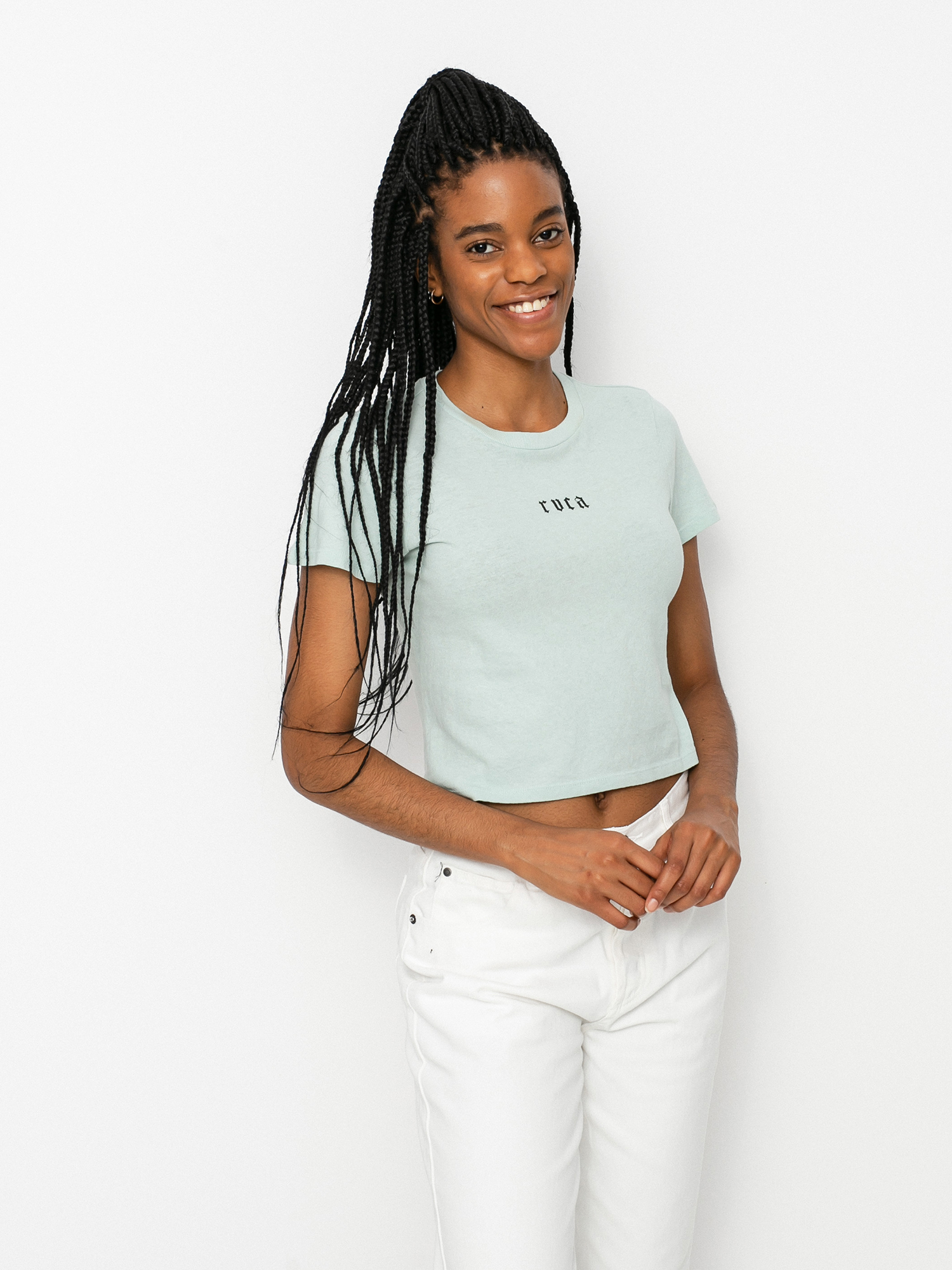 T-shirt RVCA Benj Snakes Wmn (haze blue)