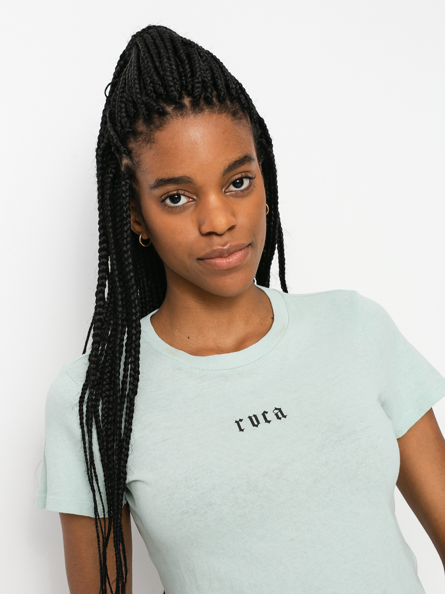 T-shirt RVCA Benj Snakes Wmn (haze blue)