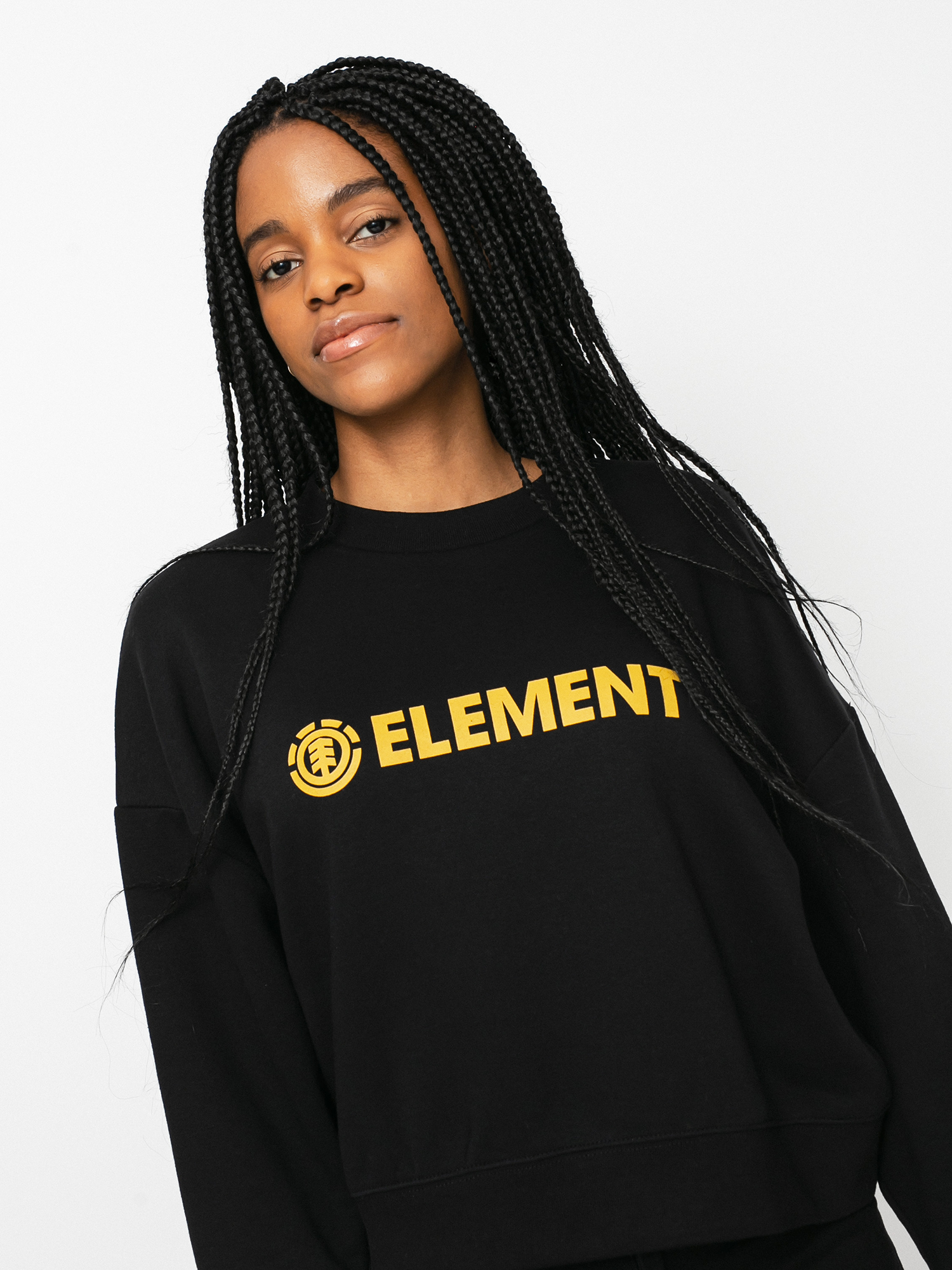 Bluza Element Logic Crew Wmn (flint black)