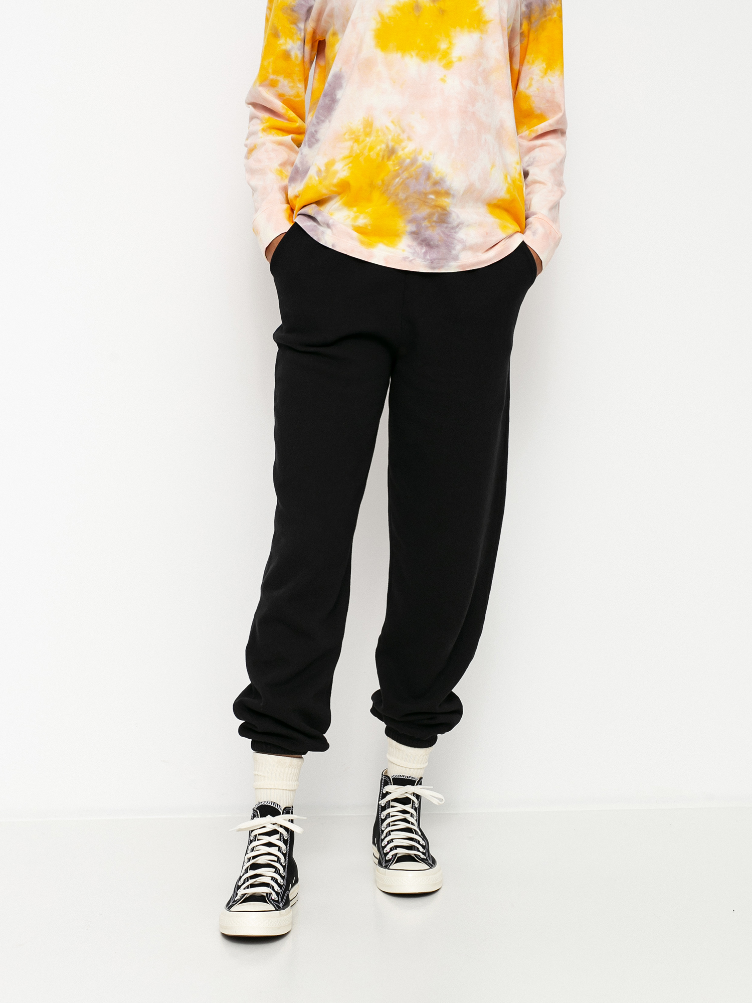 Spodnie Brixton Weekender Sweatpant Wmn (black)