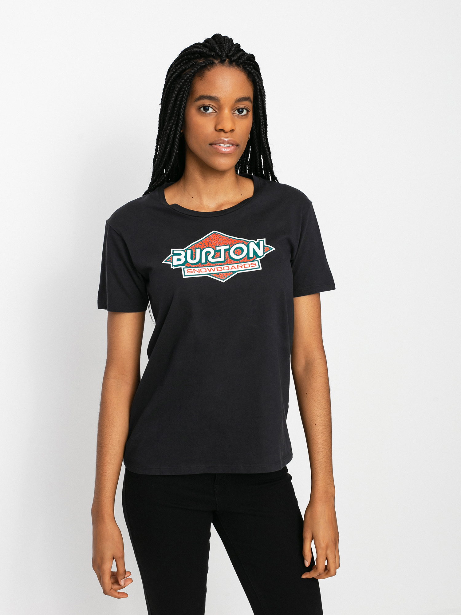 T-shirt Burton Batchelder Wmn (true black)