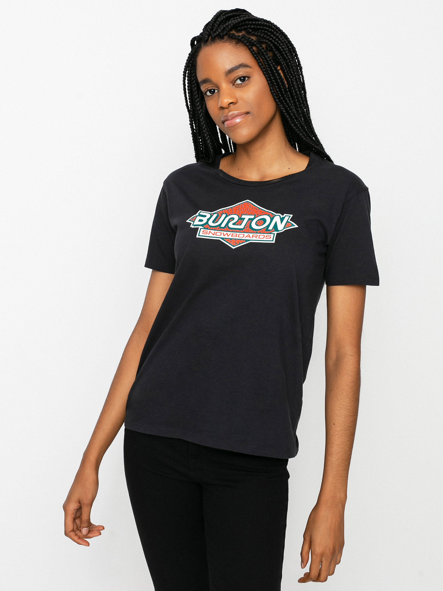 T-shirt Burton Batchelder Wmn (true black)