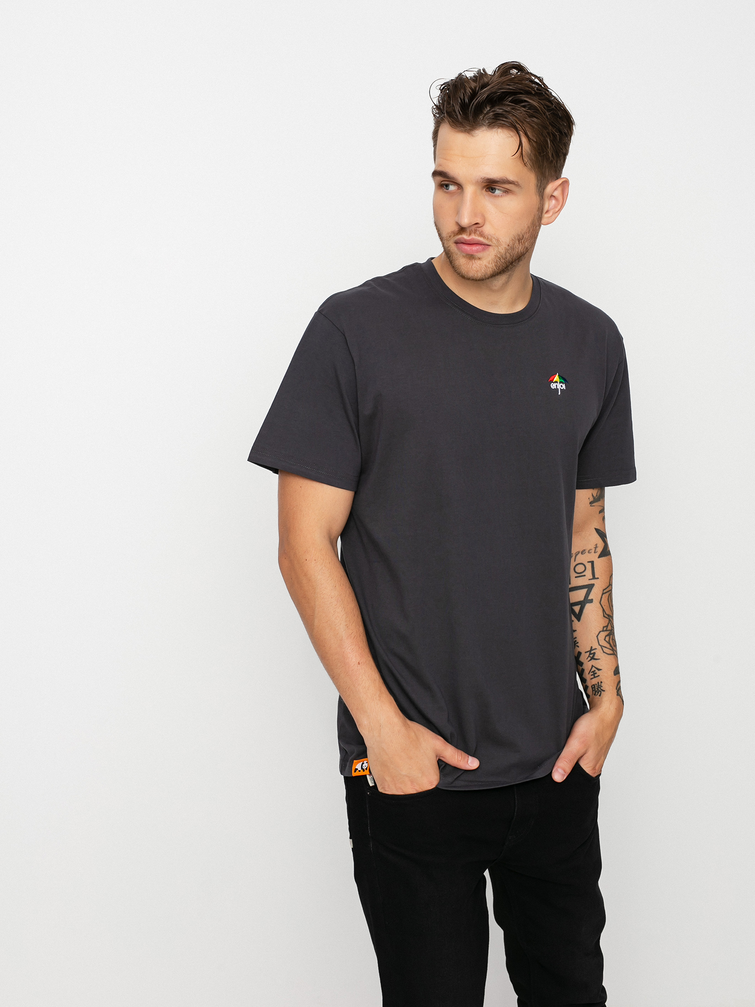 T-shirt Enjoi Rainy Daze (vintage/black)