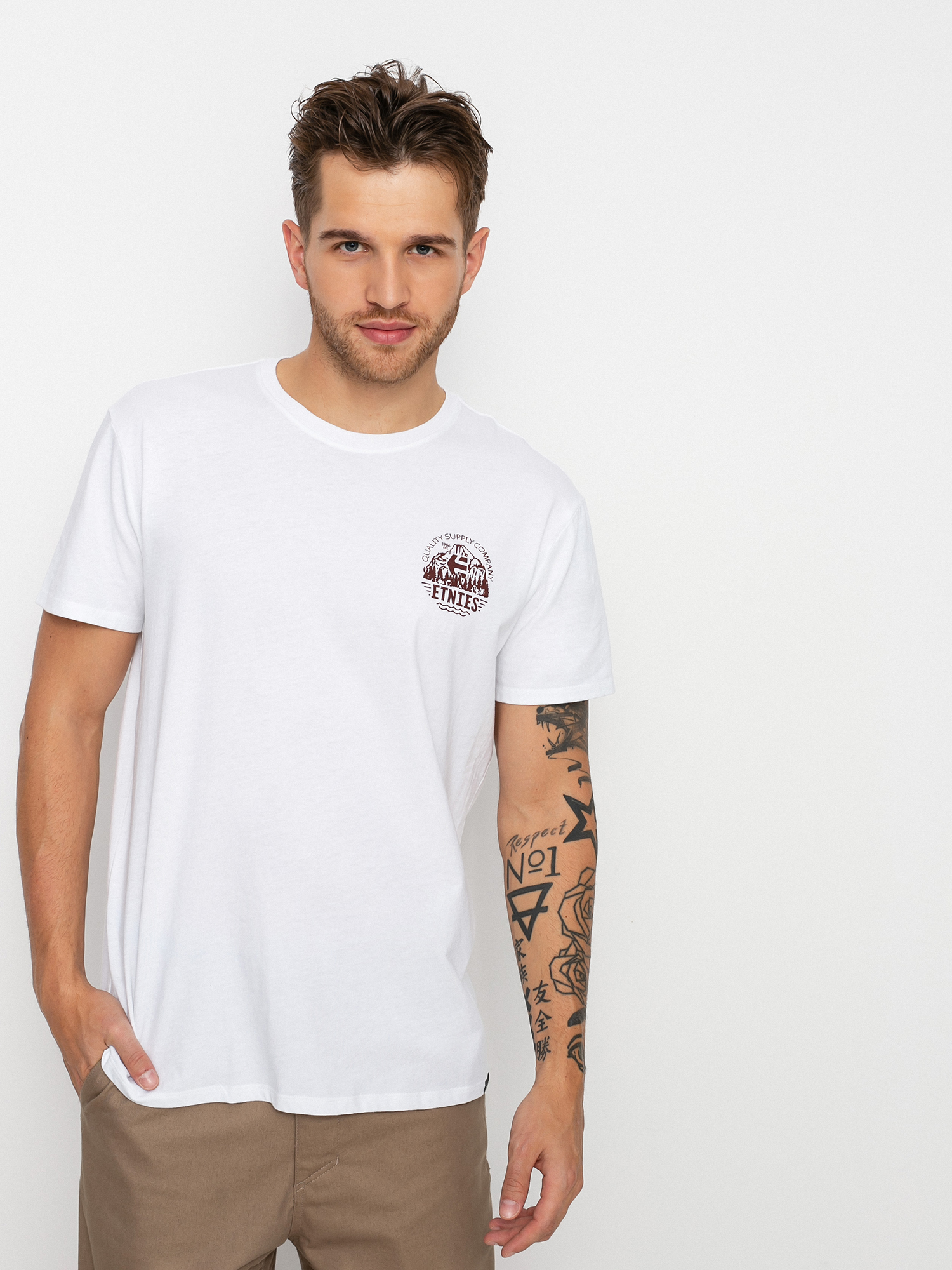 T-shirt Etnies Mtn Quality (white)