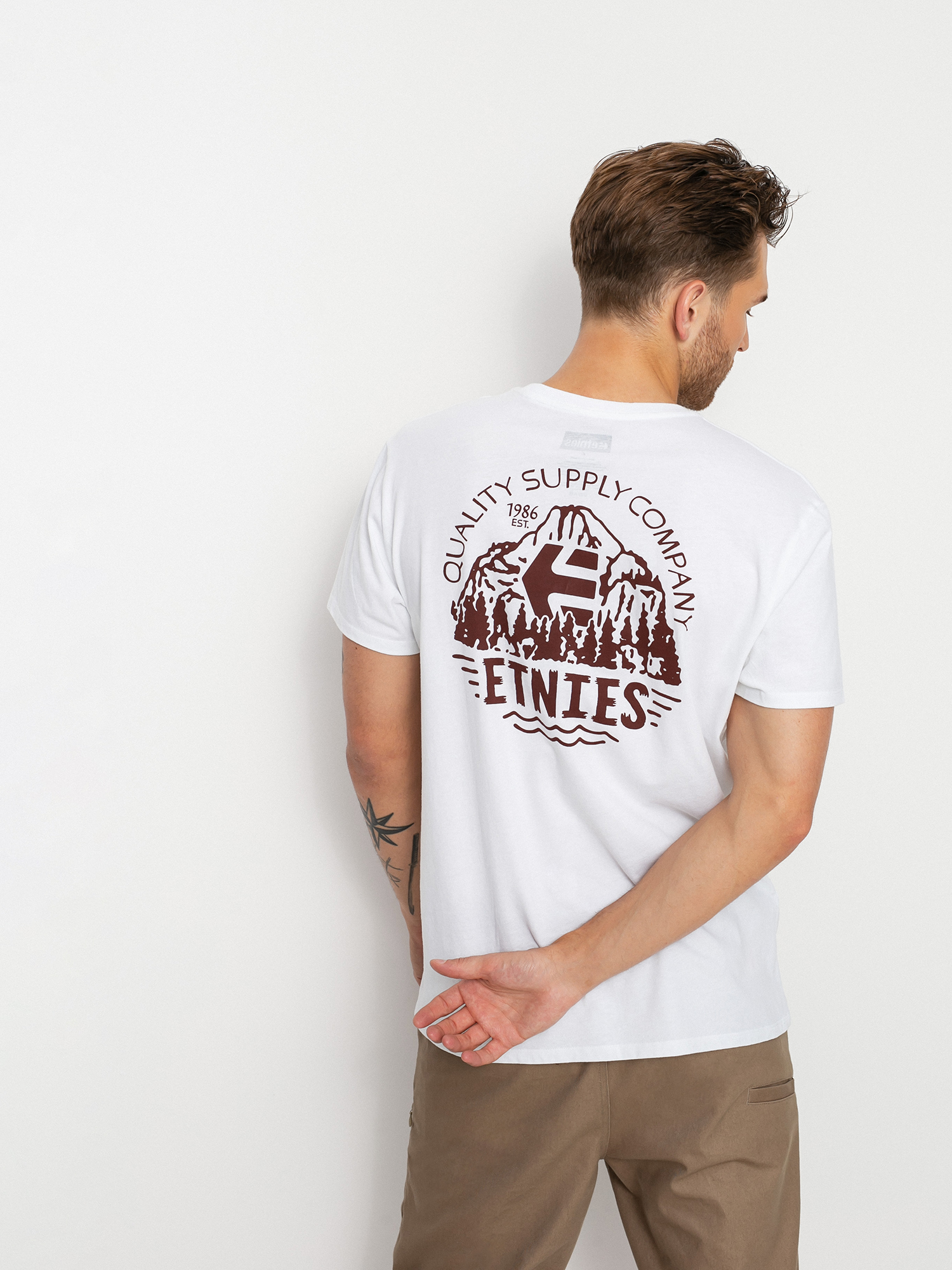 T-shirt Etnies Mtn Quality (white)